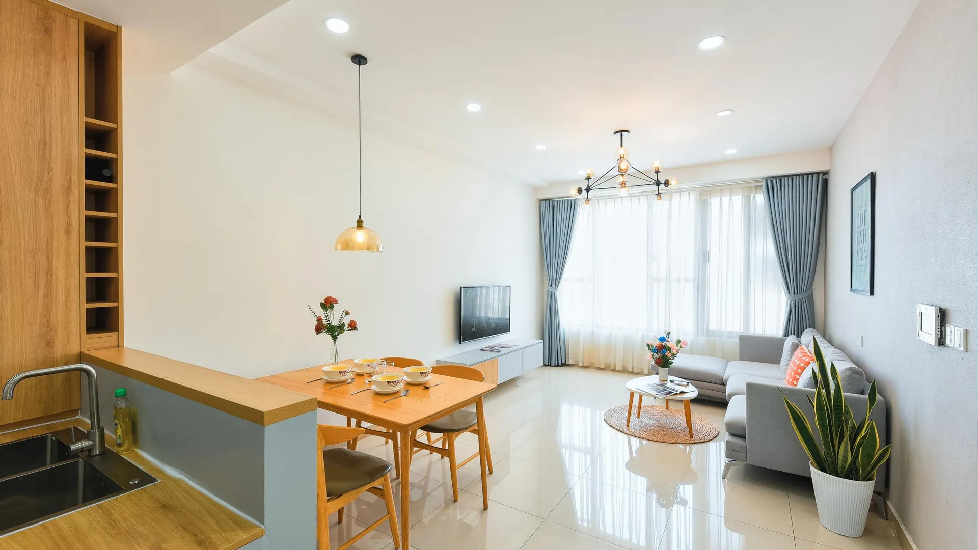 호치민 메이시 아파트먼트 트레소르 5성급 게스트하우스 스위트룸