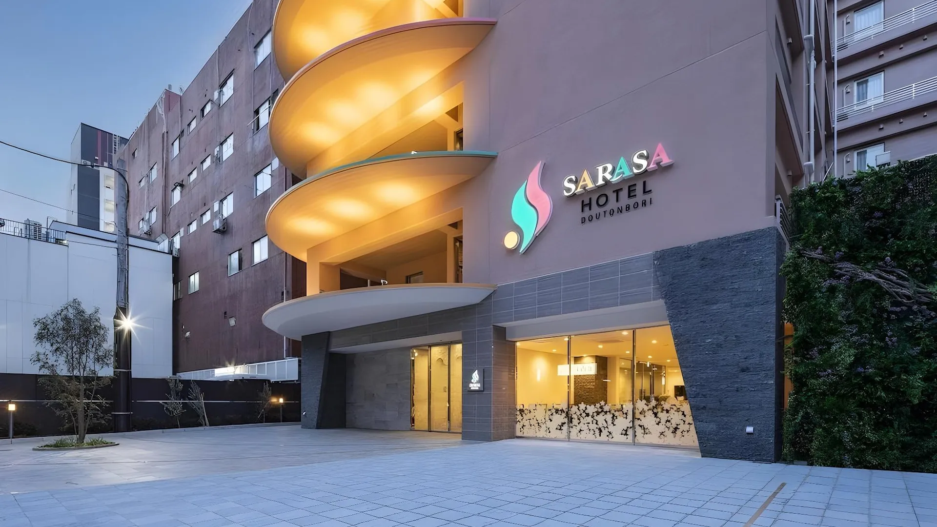 오사카 사라사 호텔 도톤보리 3성급 호텔 객실