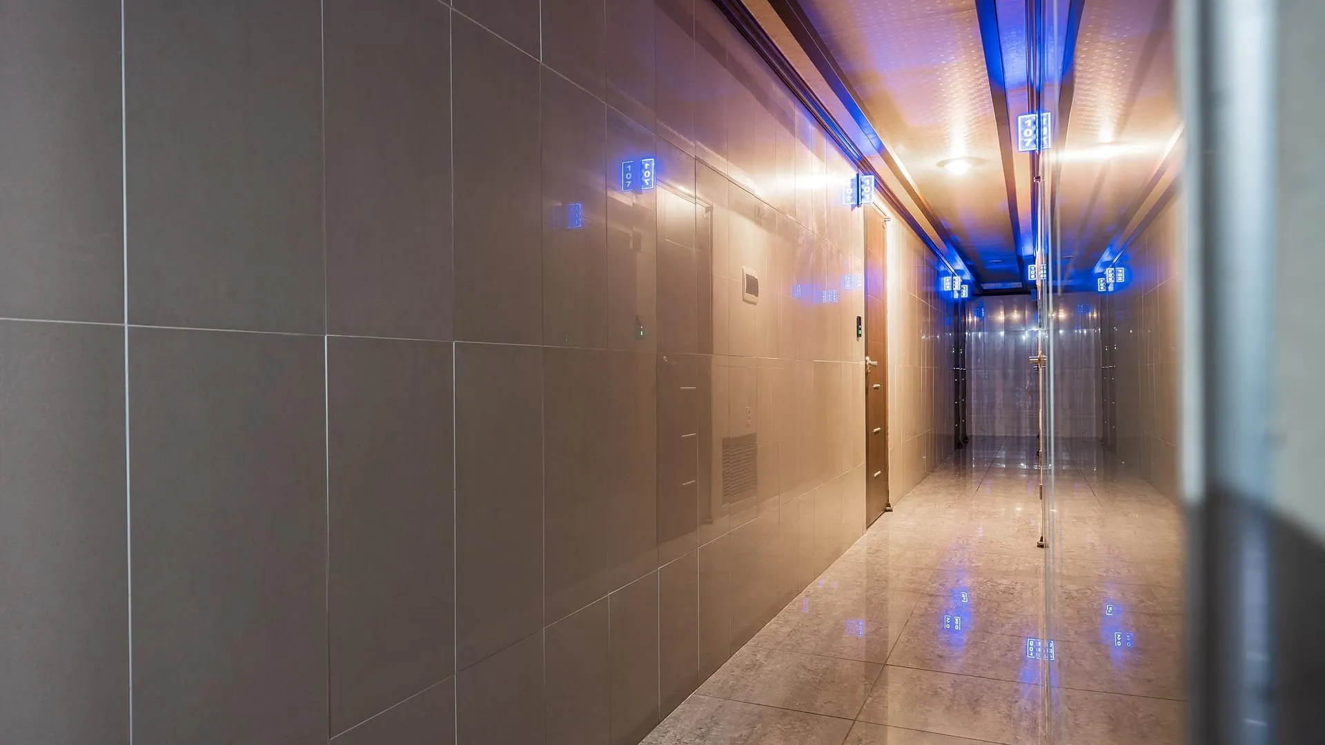 서울 중랑 발리 1성급 호텔 전망