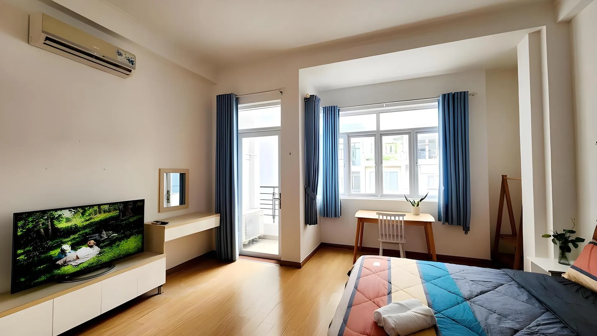 호치민 라라하우스 리버사이드 레지던스 3성급 호텔 전망