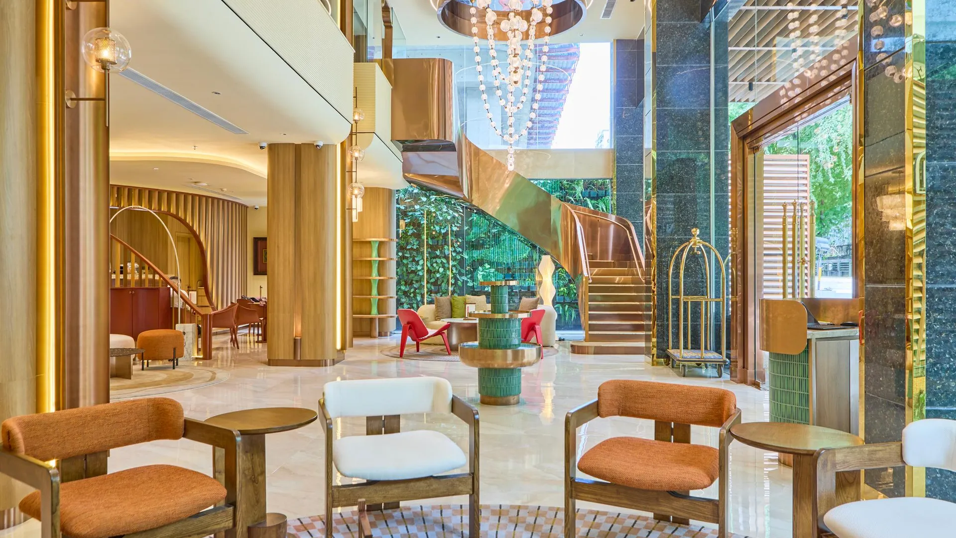 호치민 킨 호텔 티삭 4성급 호텔 로비