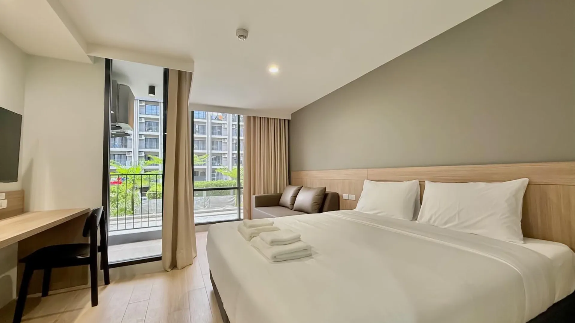 방콕 랑싯 레지던스 앤 호텔 3성급 호텔 객실