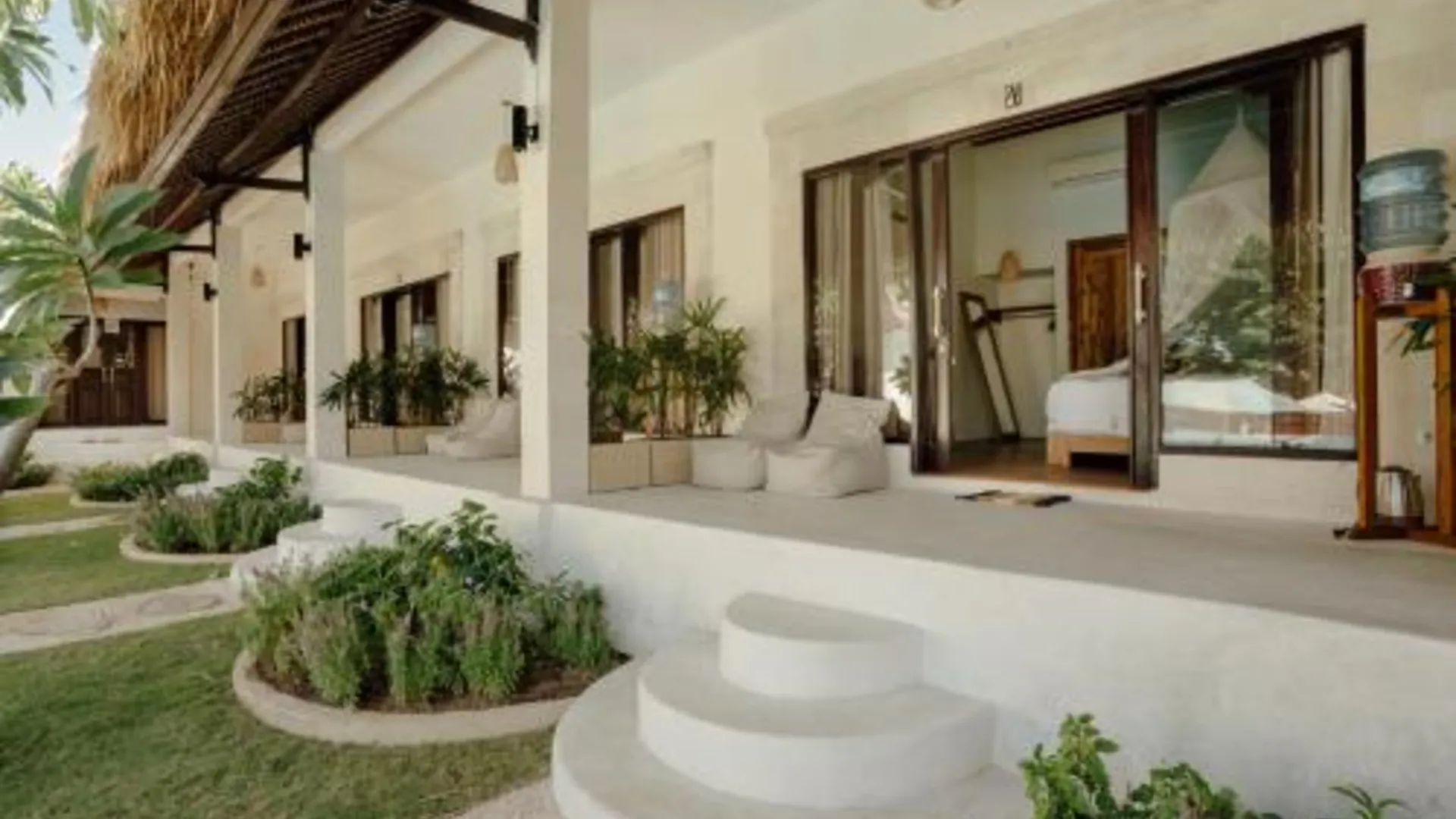 발리 Melibe Dive Resort Bali 호텔 로비