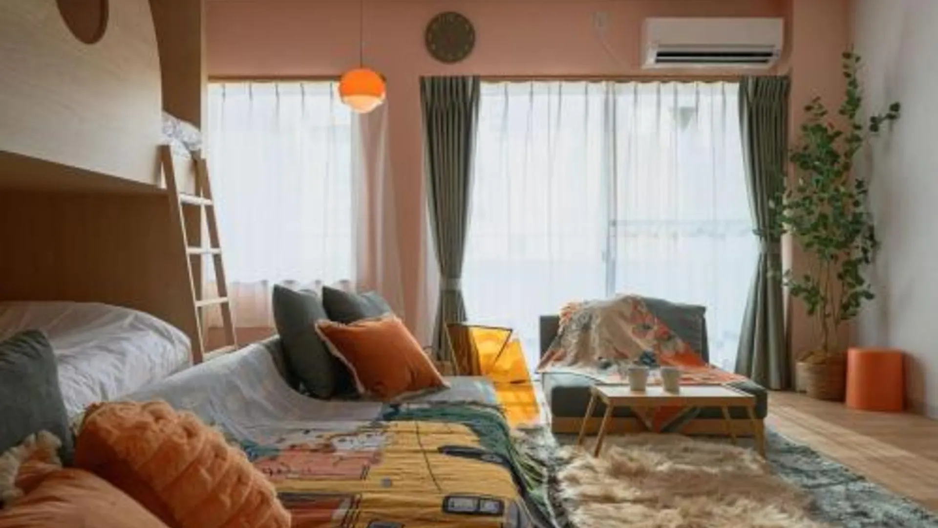 도쿄 / 동경 4K Cinema Duplex, 8 Guests, 4 min 3성급 싱글룸 스위트룸