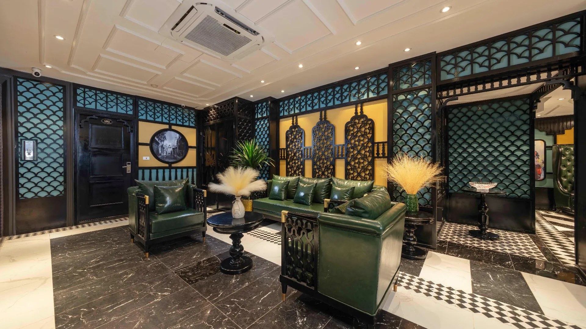 하노이 마델리스 센트럴 그랜드 호텔 4성급 호텔 로비