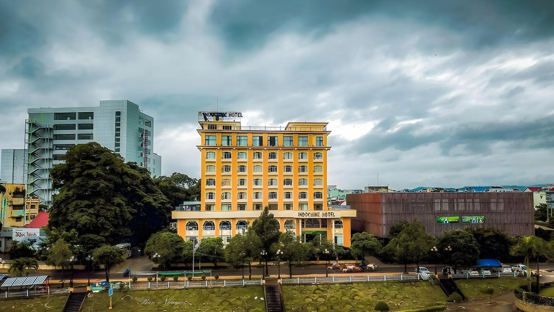 꼰뚬 인도차인 호텔 3성급 호텔 객실