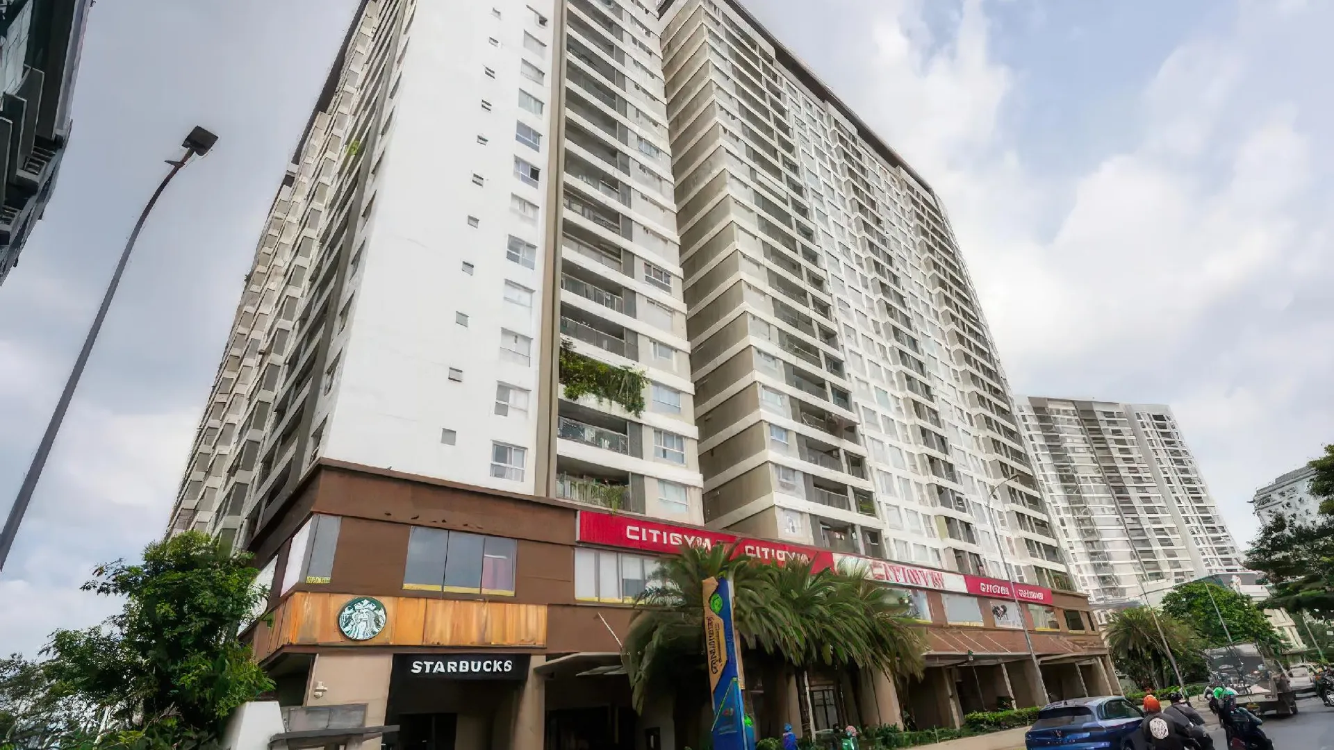 호치민 골든 맨션 비스타 스위트 아파트먼트 5성급 호텔 수영장