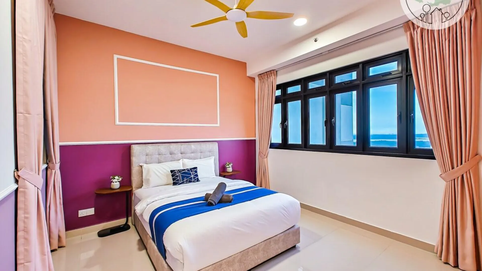 조호바루 / 조호르바루 겔랑파타 / 레고랜드의 아파트먼트 (118m², 침실 4개, 프라이빗 욕실 2개) 4성급 싱글룸 객실