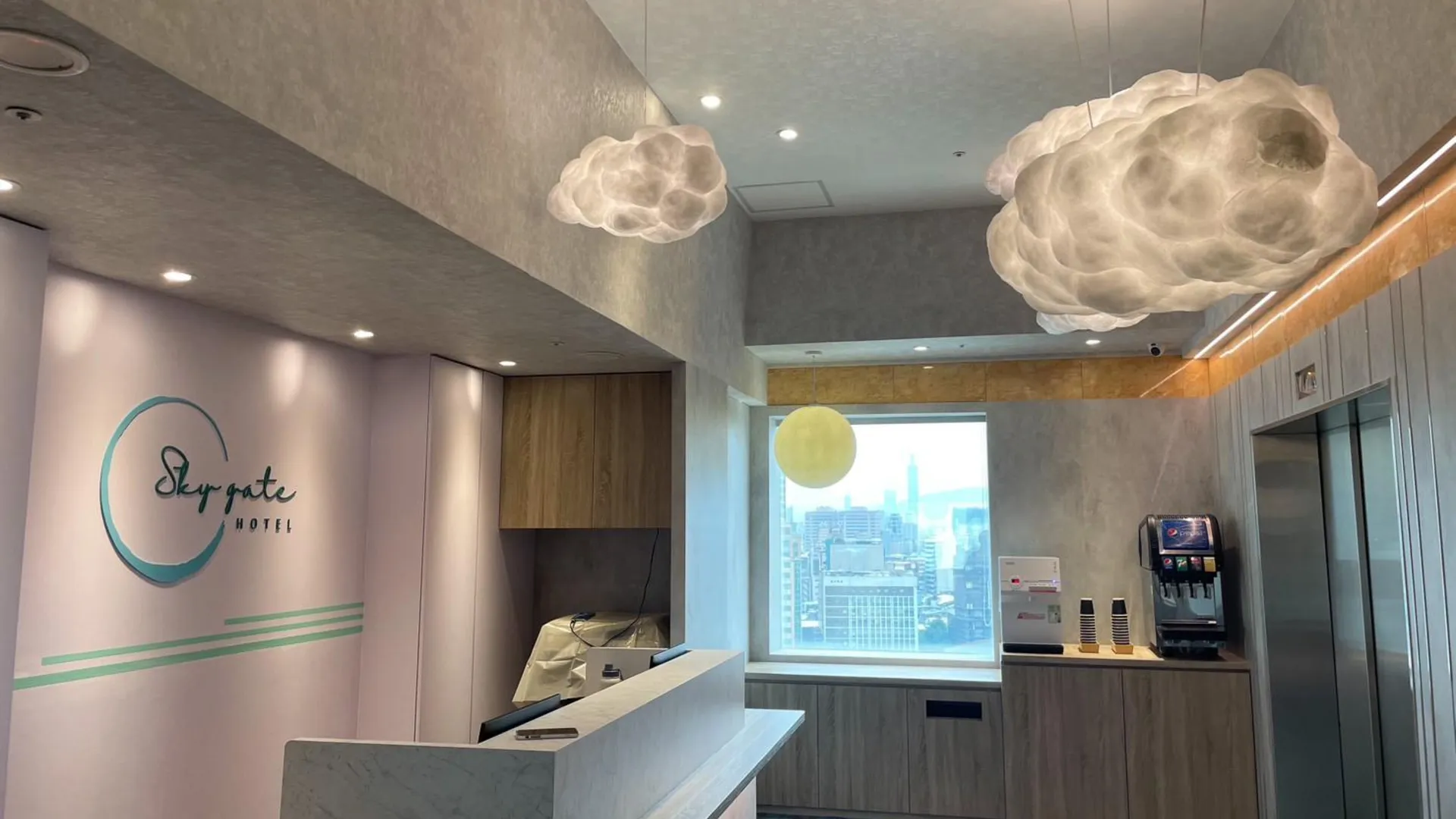 타이베이 스카이 게이트 호텔 3성급 호텔 레스토랑