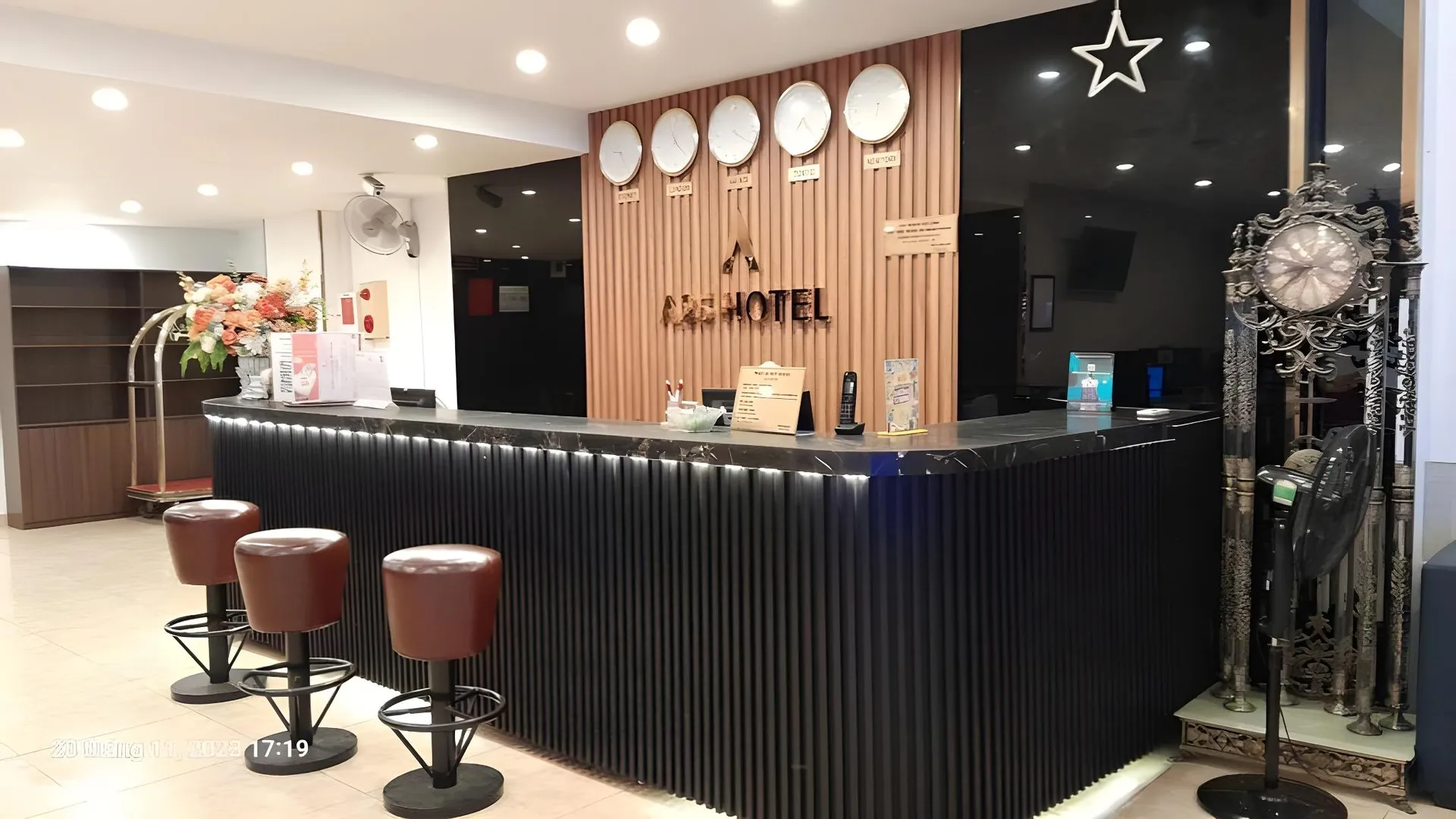 하노이 A25 호텔 - 19 차 카 2성급 호텔 전망