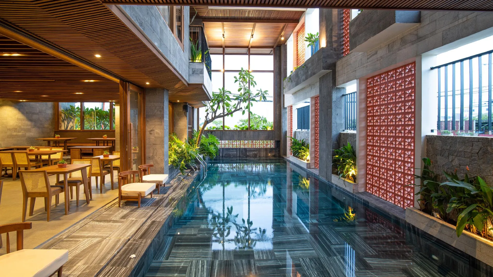 다낭 보니 부티크 호텔 다낭 3성급 호텔 로비