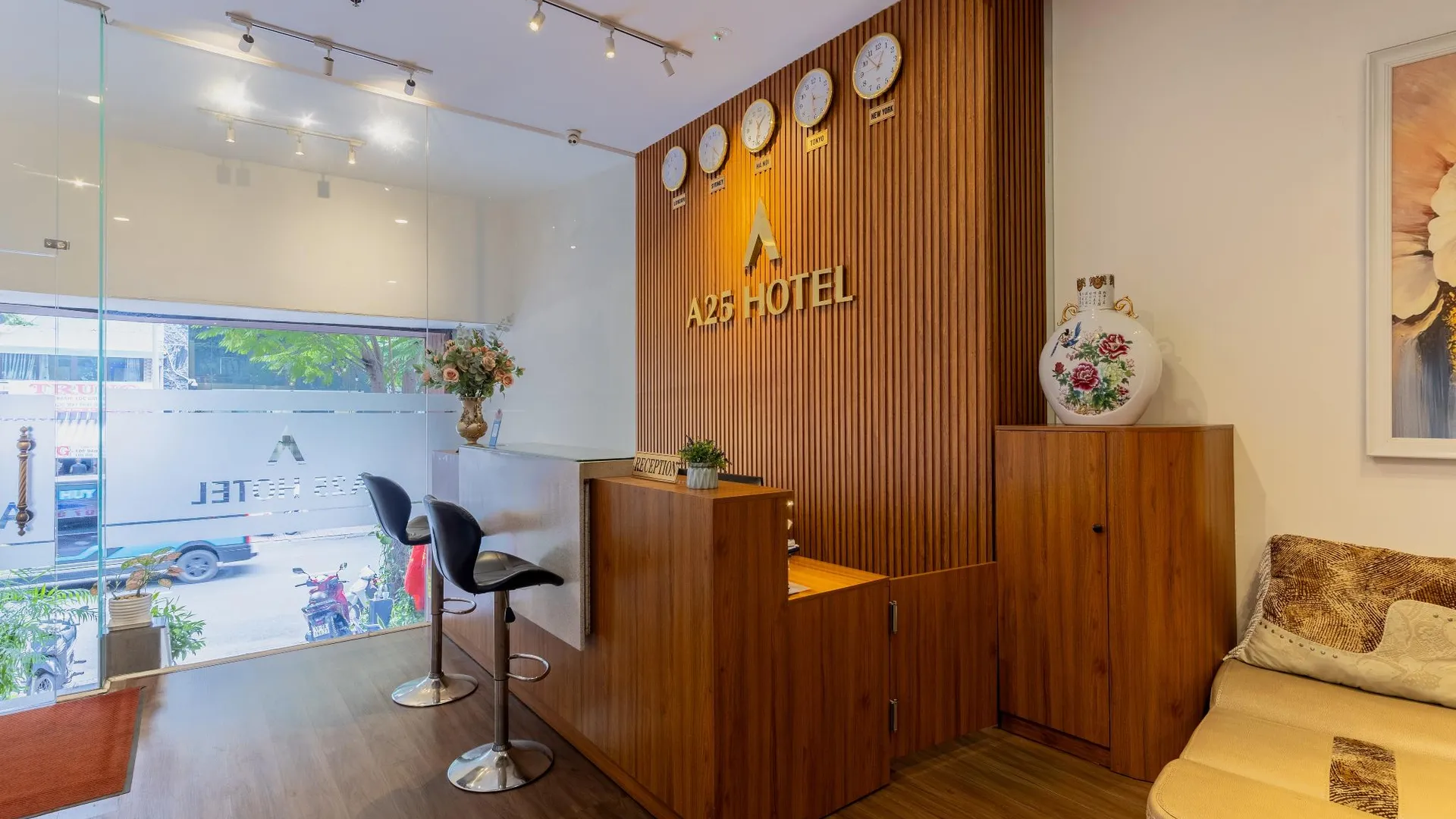 호치민 A25 호텔 - 14 퍼득칭 2성급 호텔 레스토랑