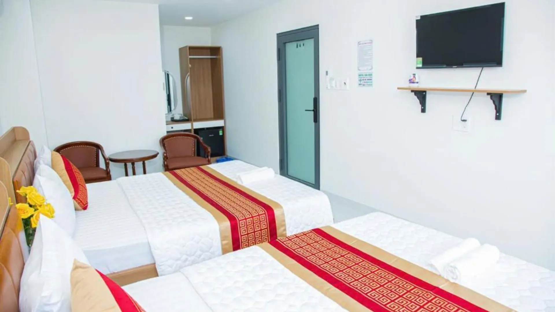 호치민 호텔 언언 287 홍락 2성급 호텔 스위트룸