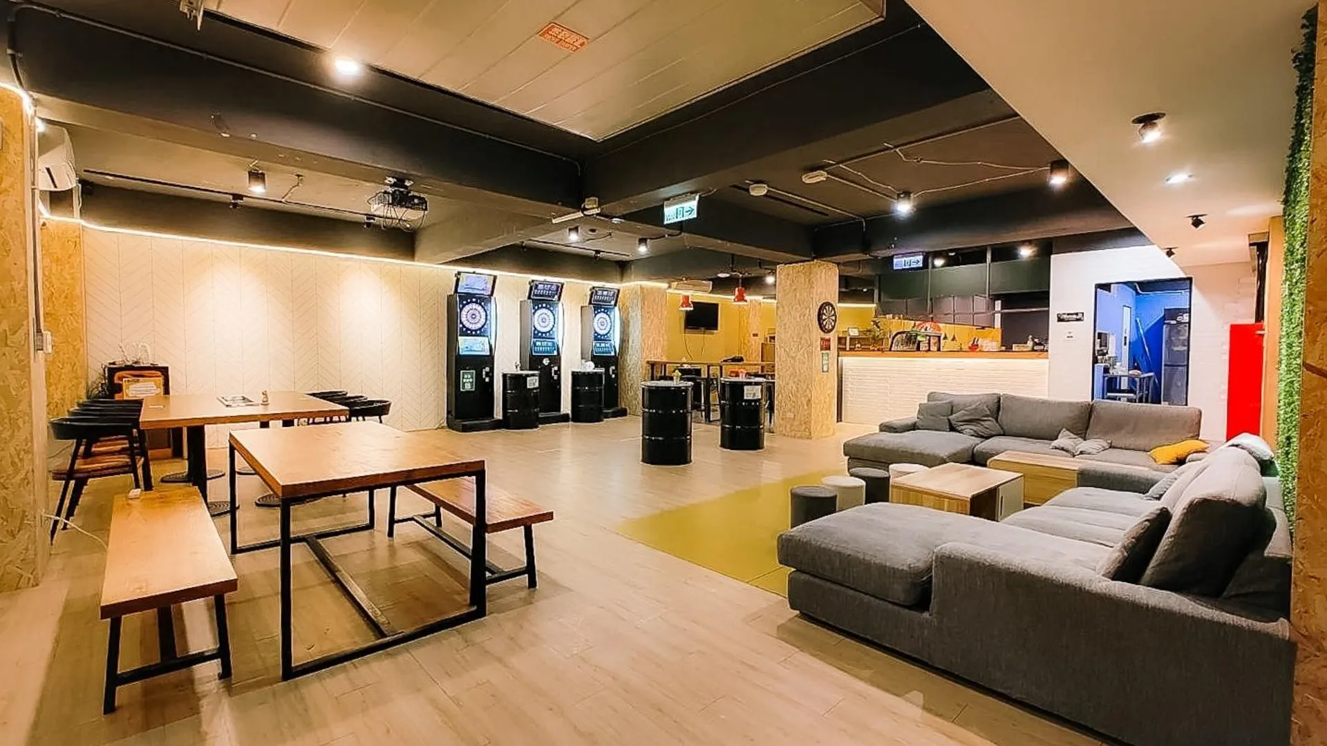 타이베이 미팅 메이츠 호스텔 2성급 호텔 레스토랑