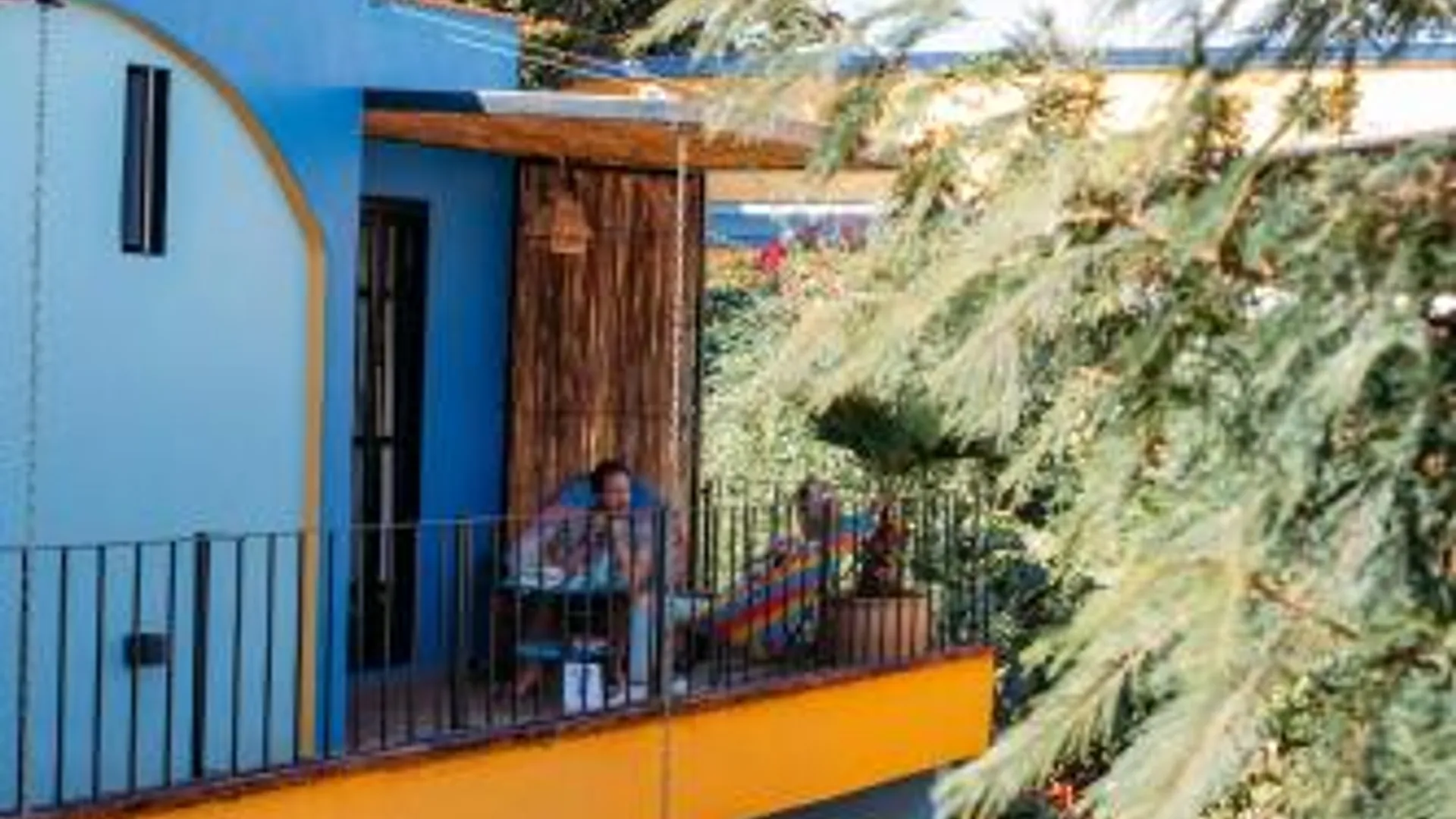 오악사카 Azul Cielo Hostel 2성급 호텔 레스토랑