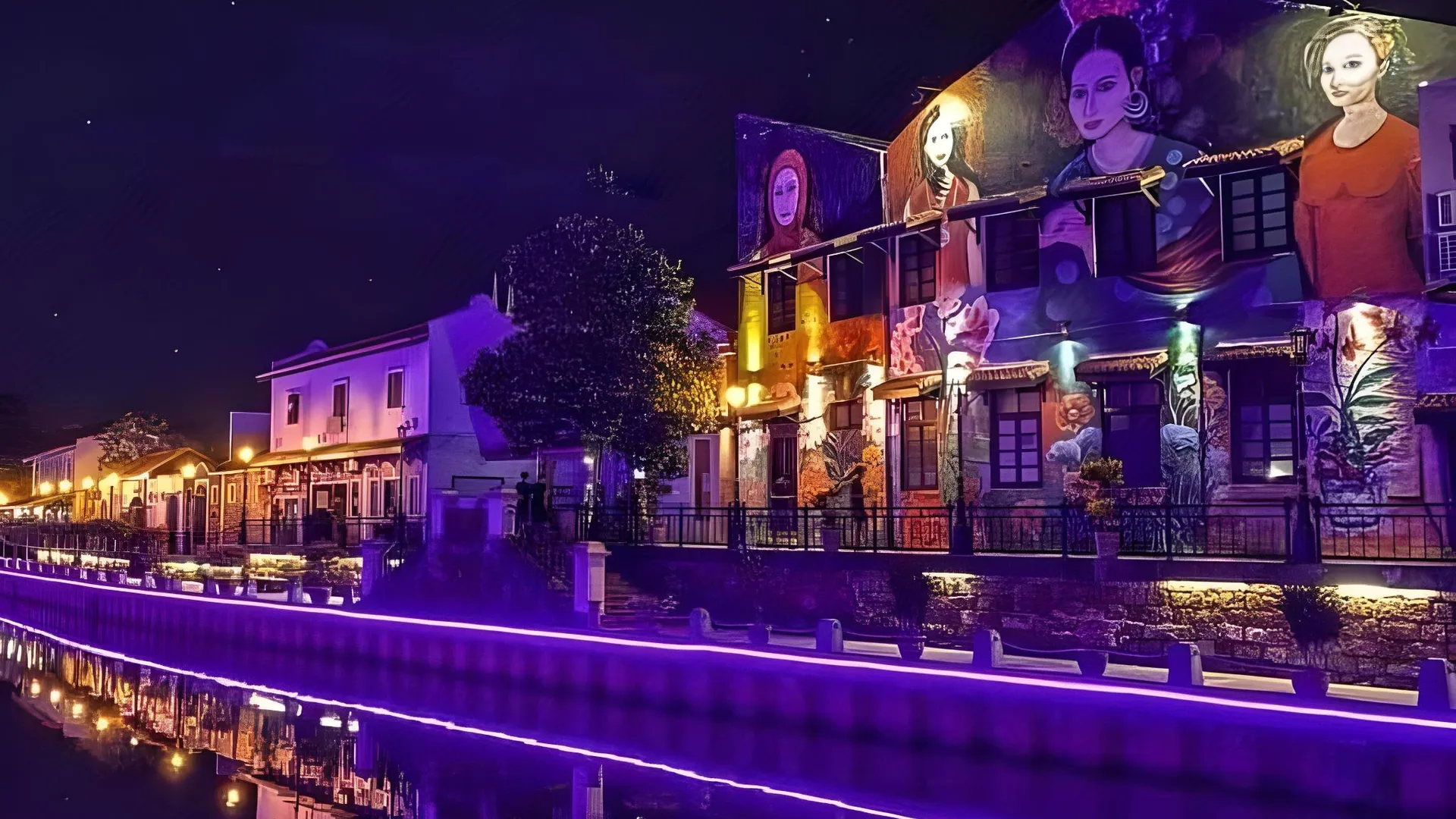 말라카 존케레드 헤리티지 호텔 2성급 호텔 전망