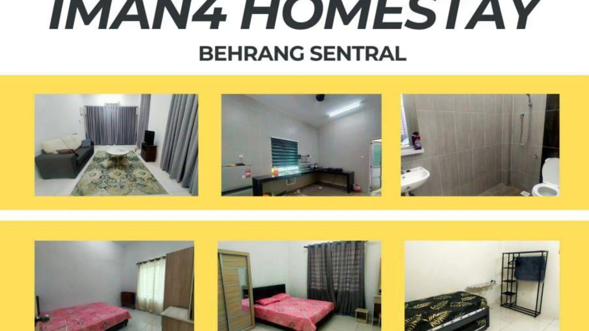 탄종 말림 (페락) 탄종 말림의 프라이빗 하우스 (1800m², 침실 3개, 프라이빗 욕실 2개) 3성급 게스트하우스 객실