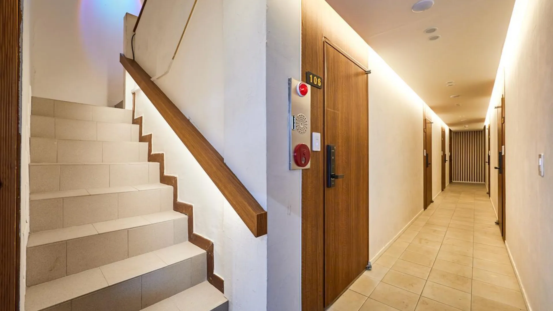 서울 명동 진 포레스트 인 2성급 호텔 외관