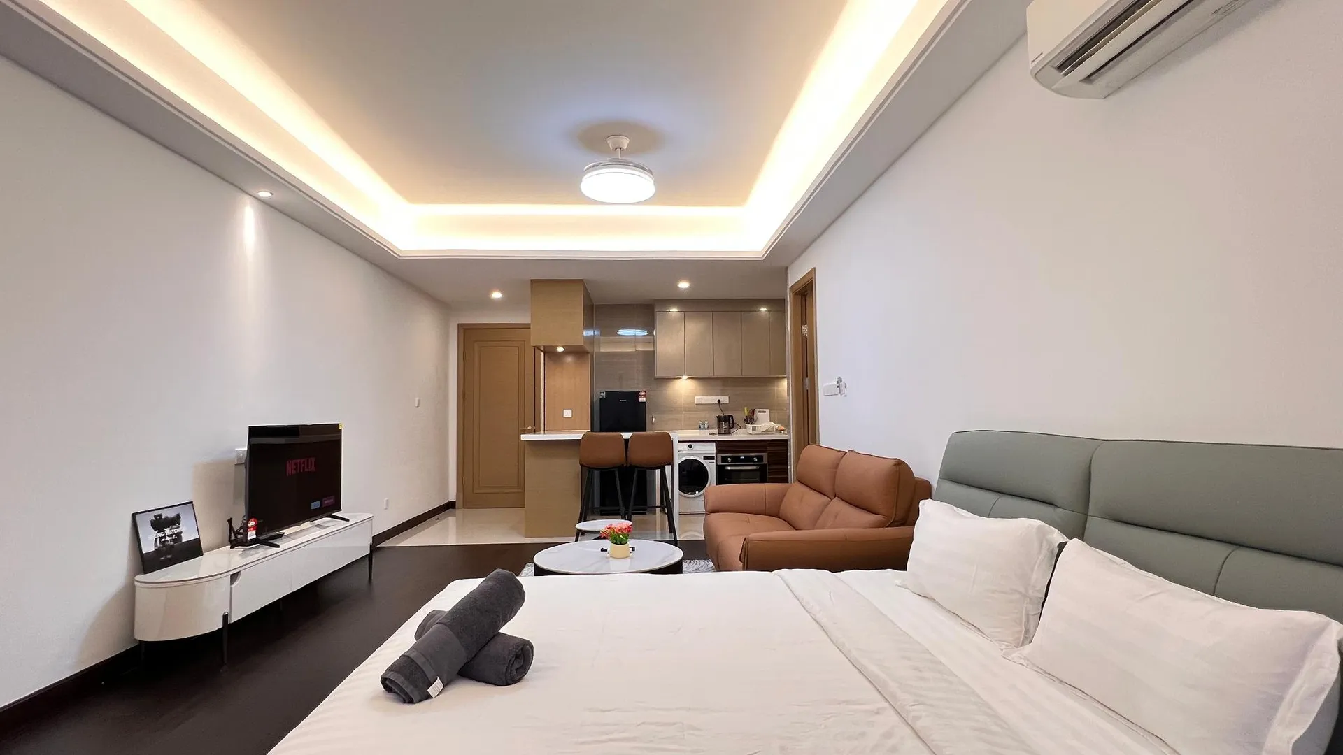 조호바루 / 조호르바루 조호바루의 아파트먼트 (50m², 침실 1개, 프라이빗 욕실 1개) 4성급 싱글룸 객실