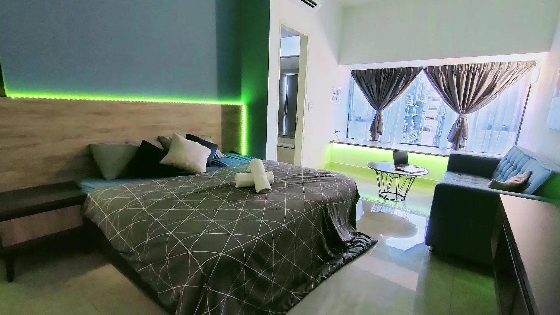 말라카 멜라카 라야의 스튜디오 아파트먼트 (50m², 프라이빗 욕실 1개) 4성급 싱글룸 객실