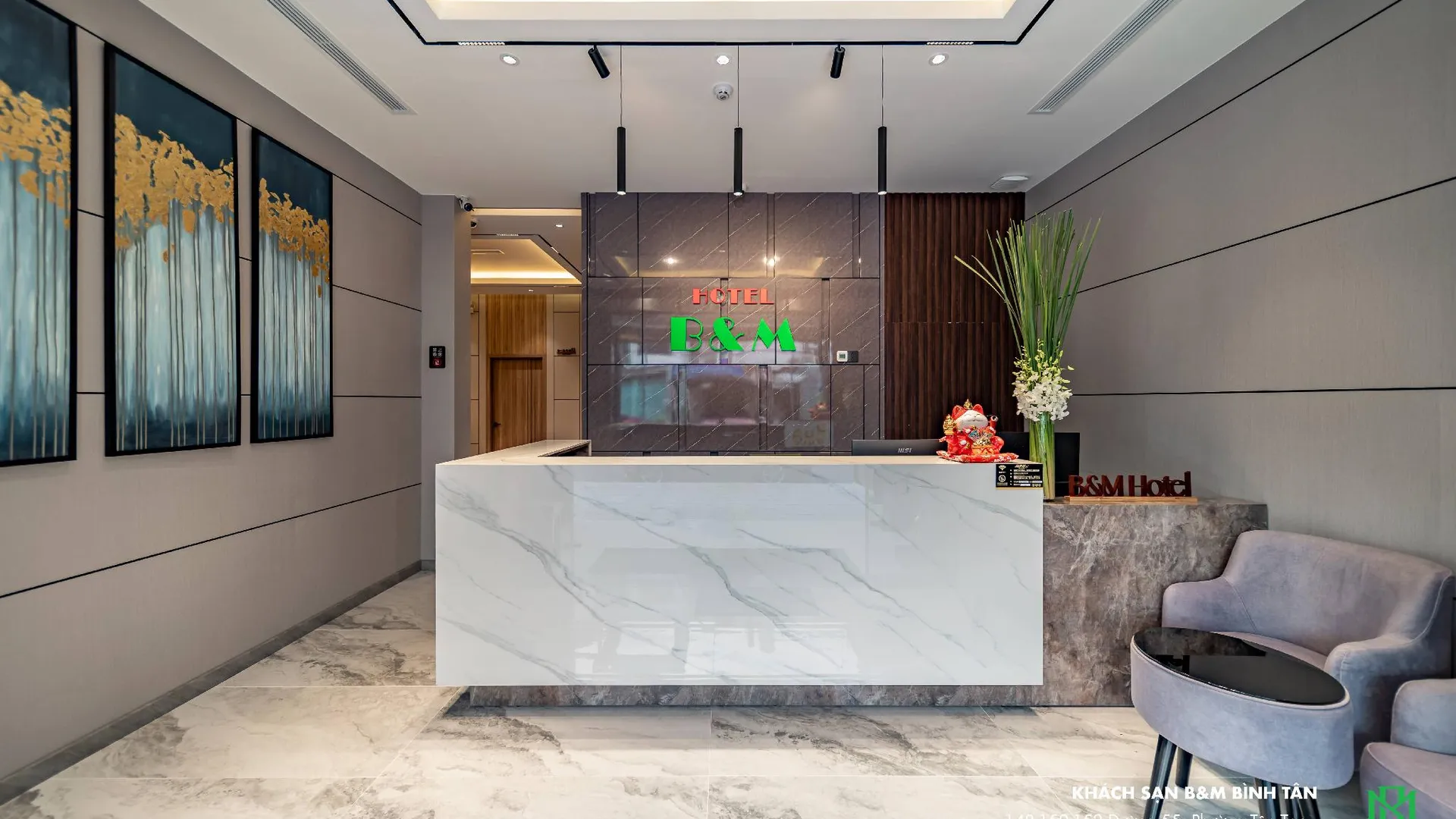 호치민 BM 호텔 5성급 호텔 외관