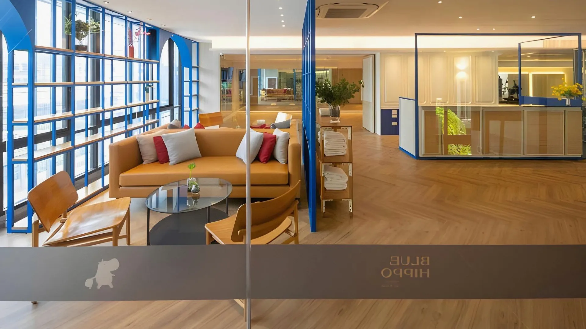 방콕 블루 히포 호텔 4성급 호텔 수영장