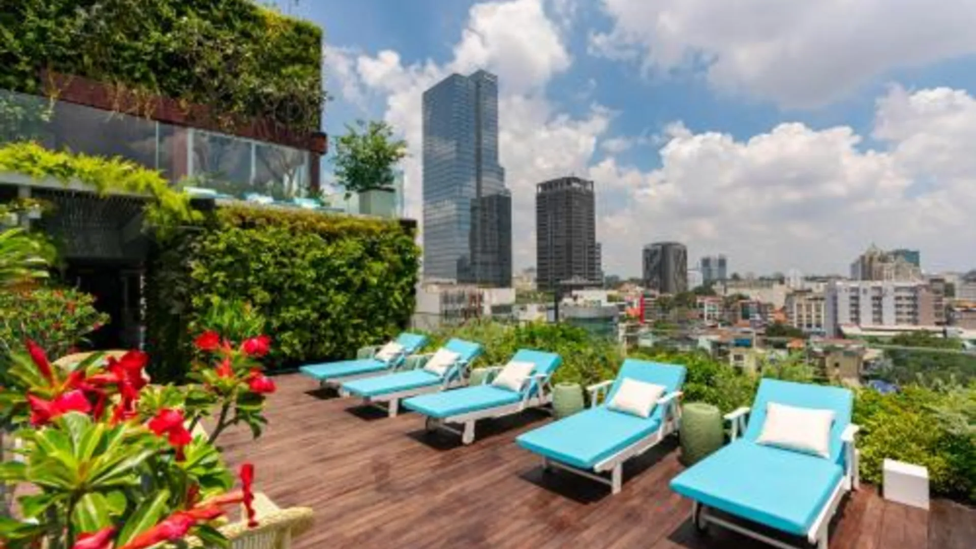 호치민 오 락 샤르네 호텔 4성급 호텔 수영장