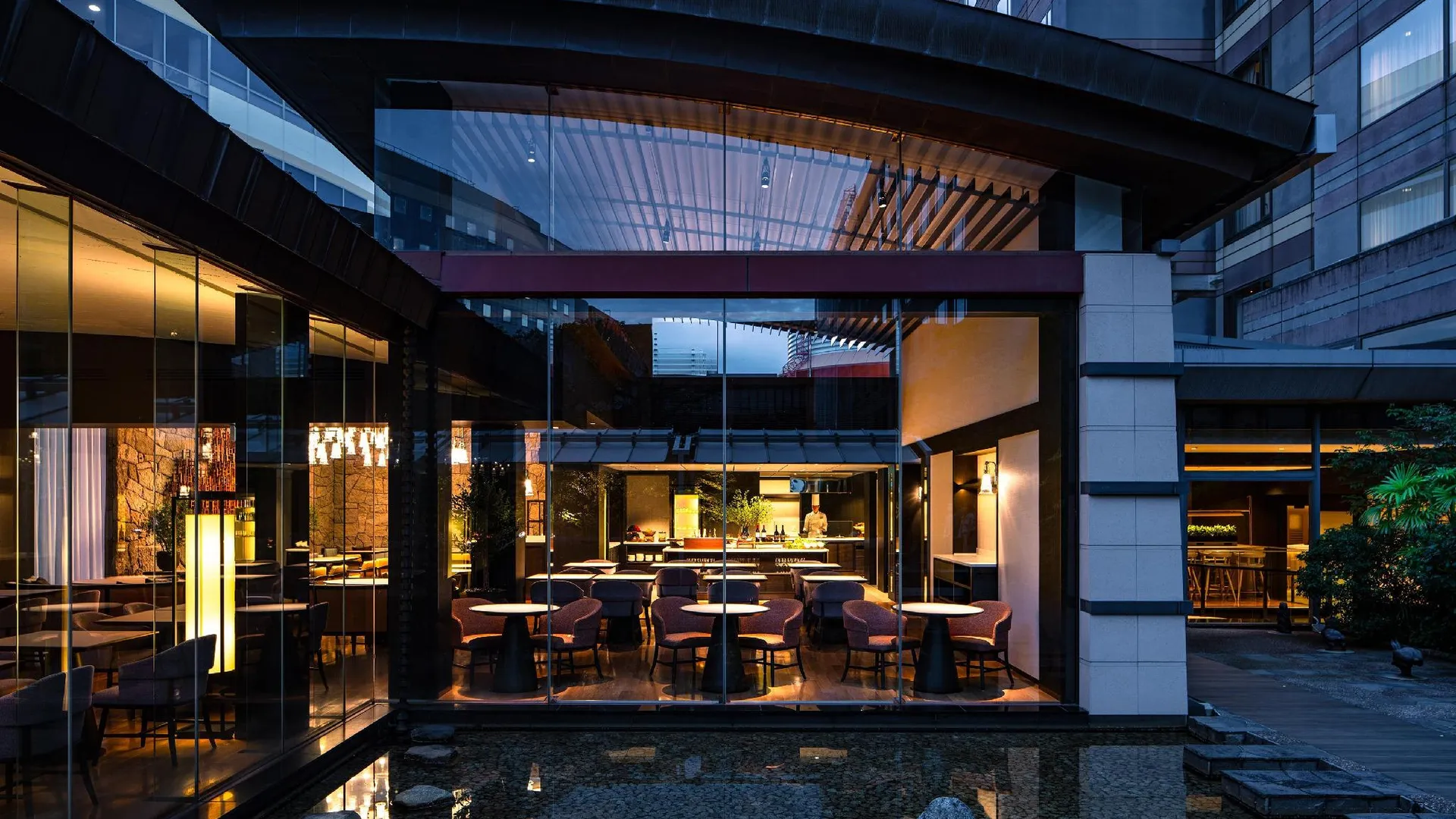 후쿠오카 그랜트 하얏트 후쿠오카 5성급 호텔 로비