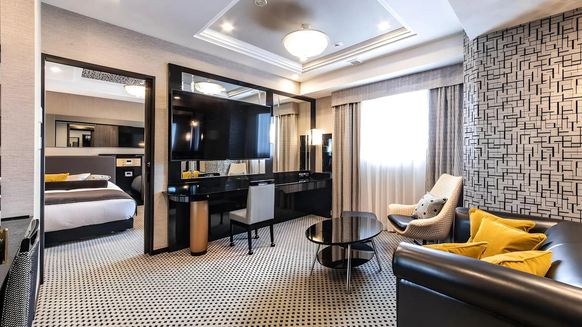 오사카 APA 호텔 앤 리조트 미도스지 혼마치 에키마에 타워 3성급 호텔 스위트룸