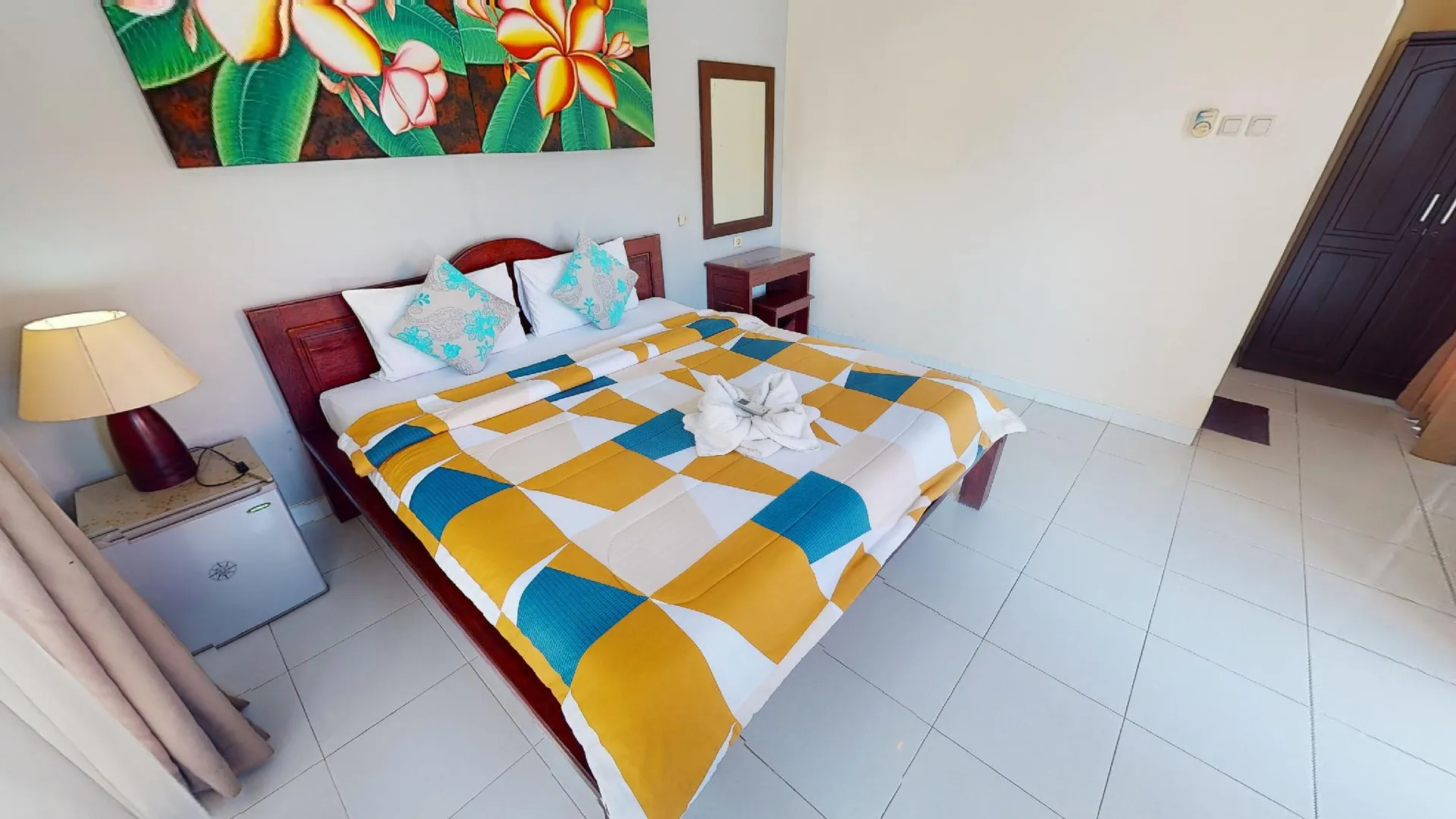 발리 요기 비치 방갈로 2성급 호텔 객실