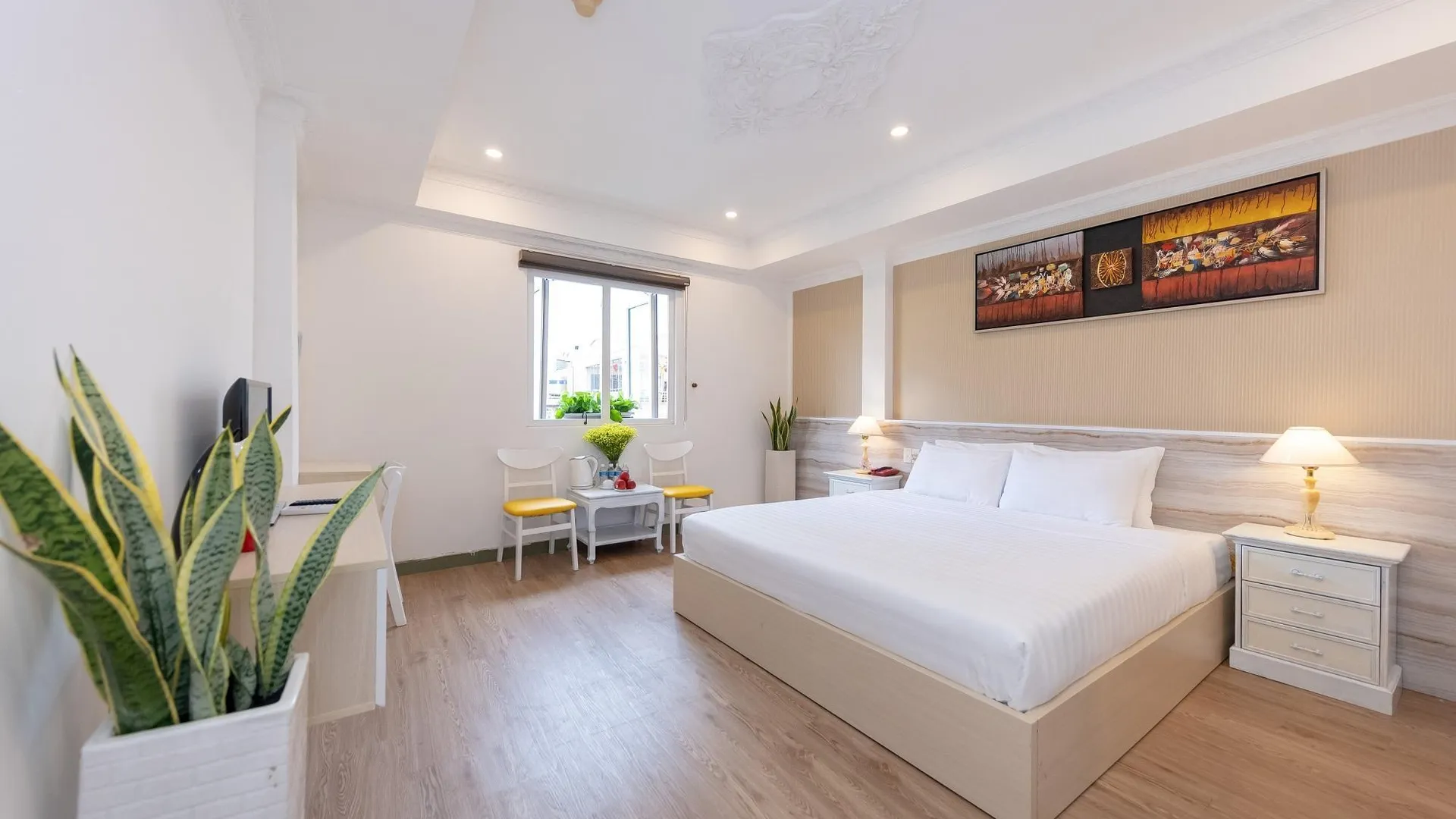 호치민 더 원 호텔 벤탄 3성급 호텔 객실