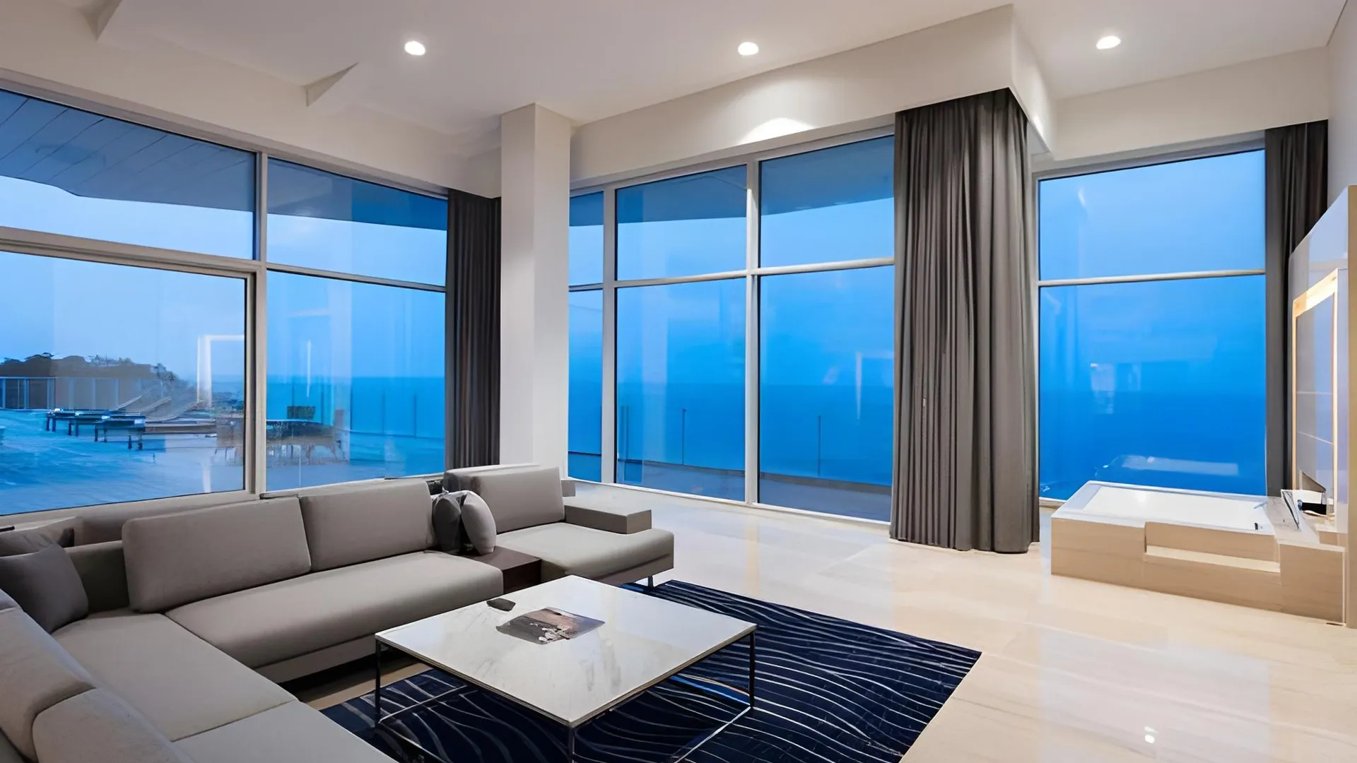 강릉 정동진 썬크루즈 5성급 호텔 전망