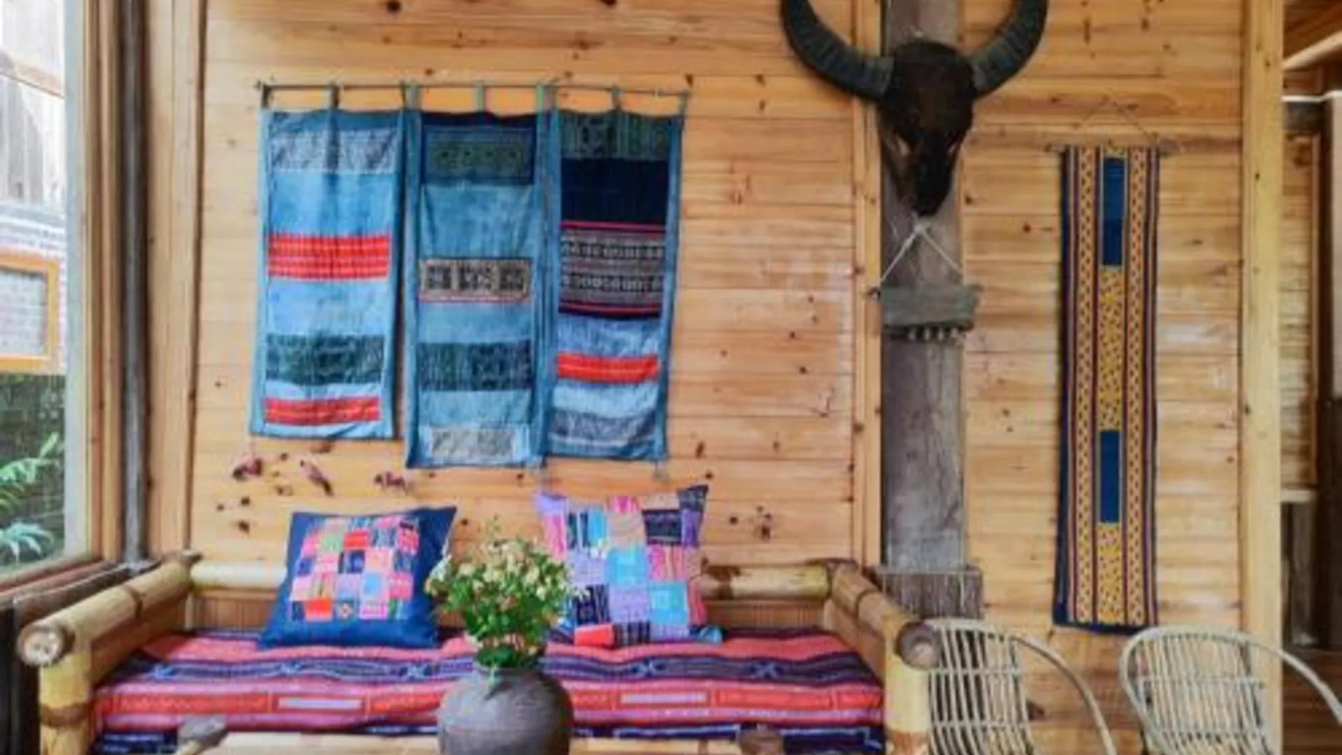 사파 Tavan Dragon House 호텔 전망