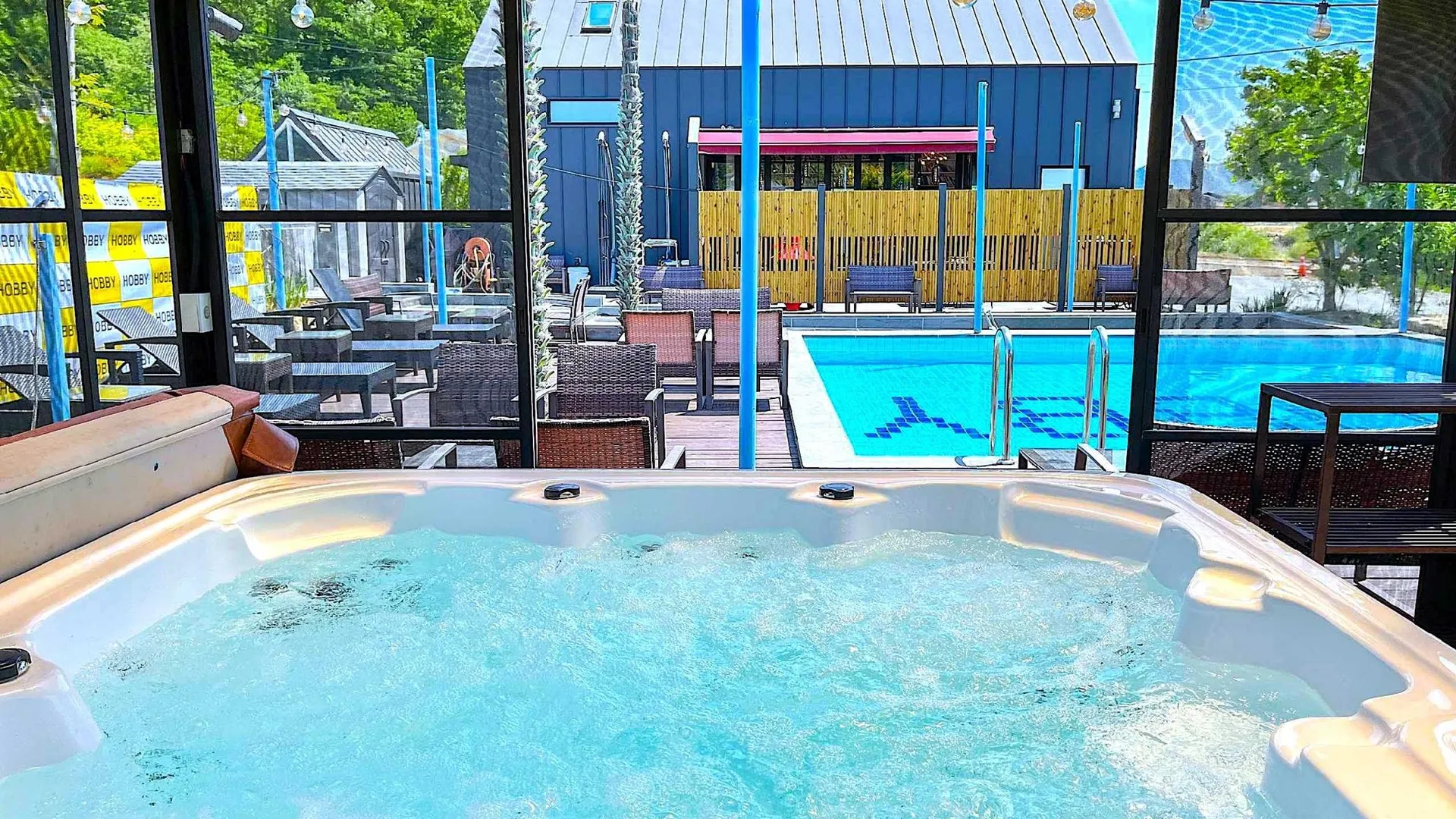 청도군 청도 하비리조트 럭셔리글램핑 4성급 게스트하우스 부대시설