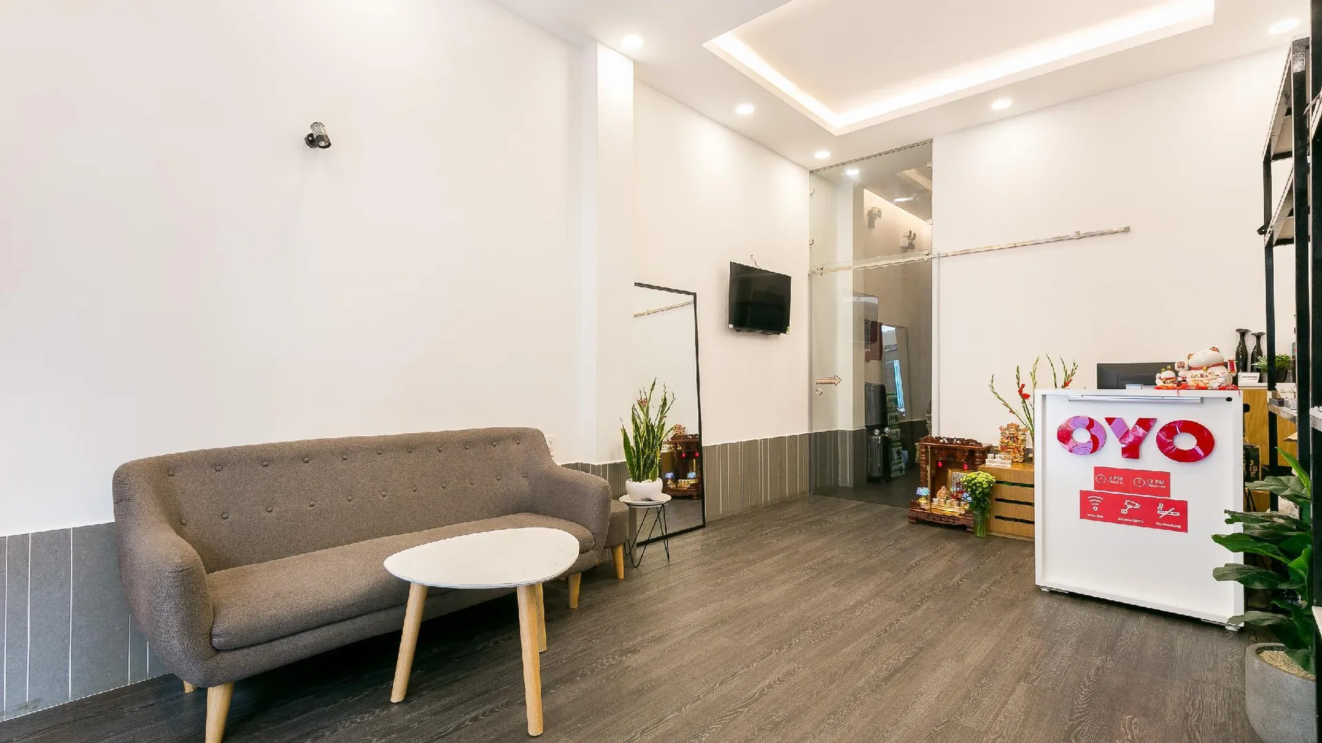 호치민 사이공 Q 아파트먼트 3성급 게스트하우스 전망