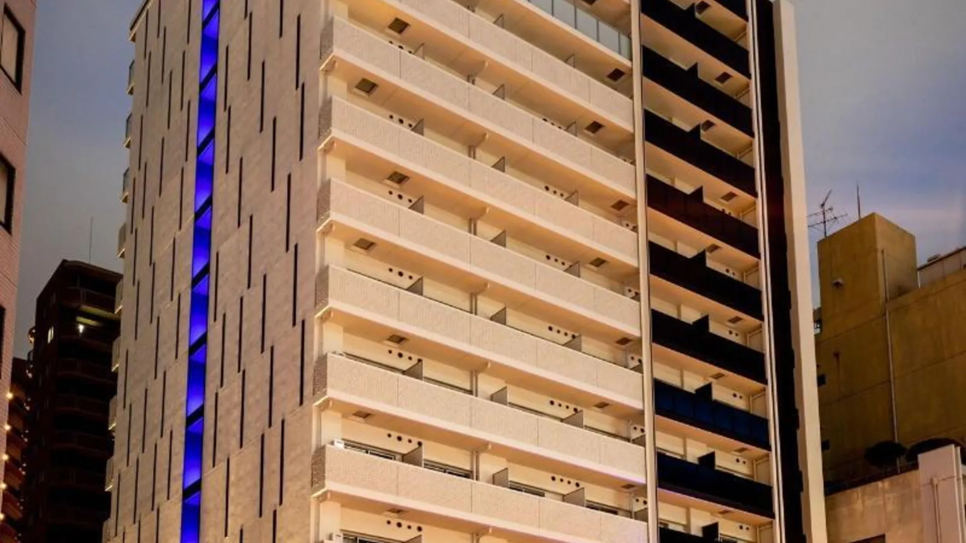 오사카 Doutonbori Crystal Exe 3성급 호텔 객실