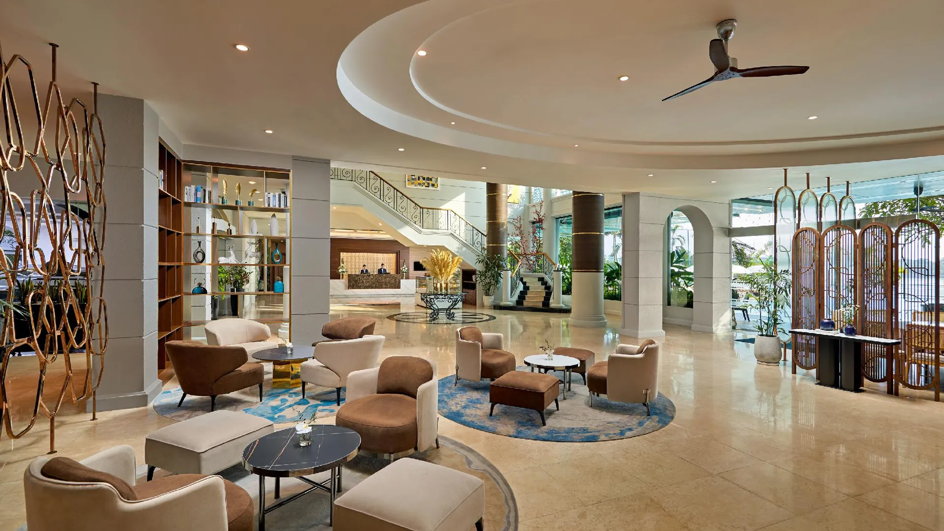 하노이 더 하노이 클럽 호텔 앤 레지던스 4성급 호텔 로비