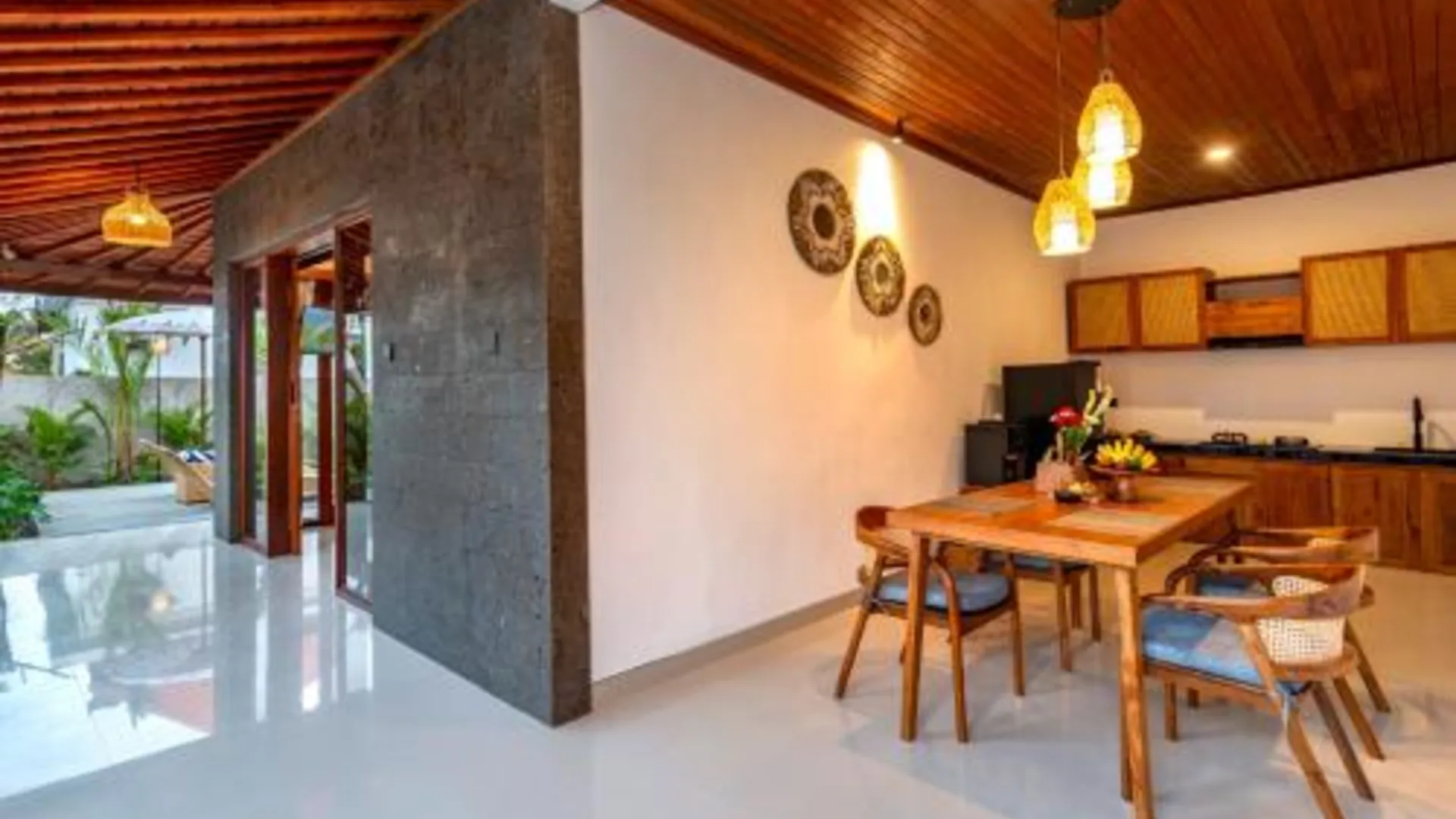 발리 Jatining Ubud Villa & Spa 호텔 레스토랑