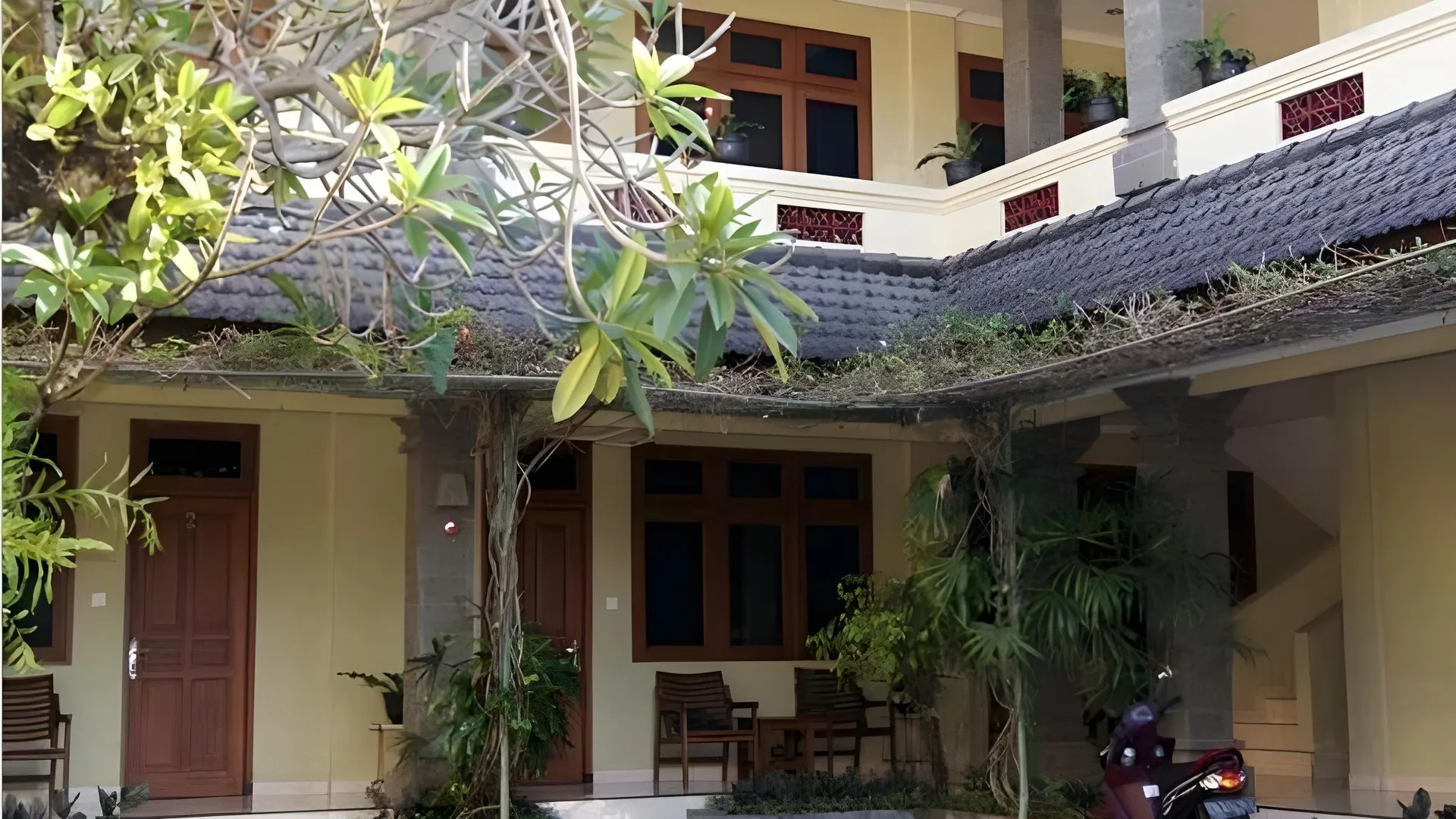 발리 푸리 번가 인 1성급 호텔 객실