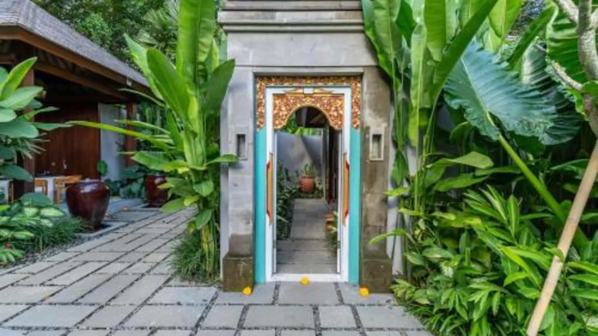 발리 The Peacock Room Ubud 호텔 로비