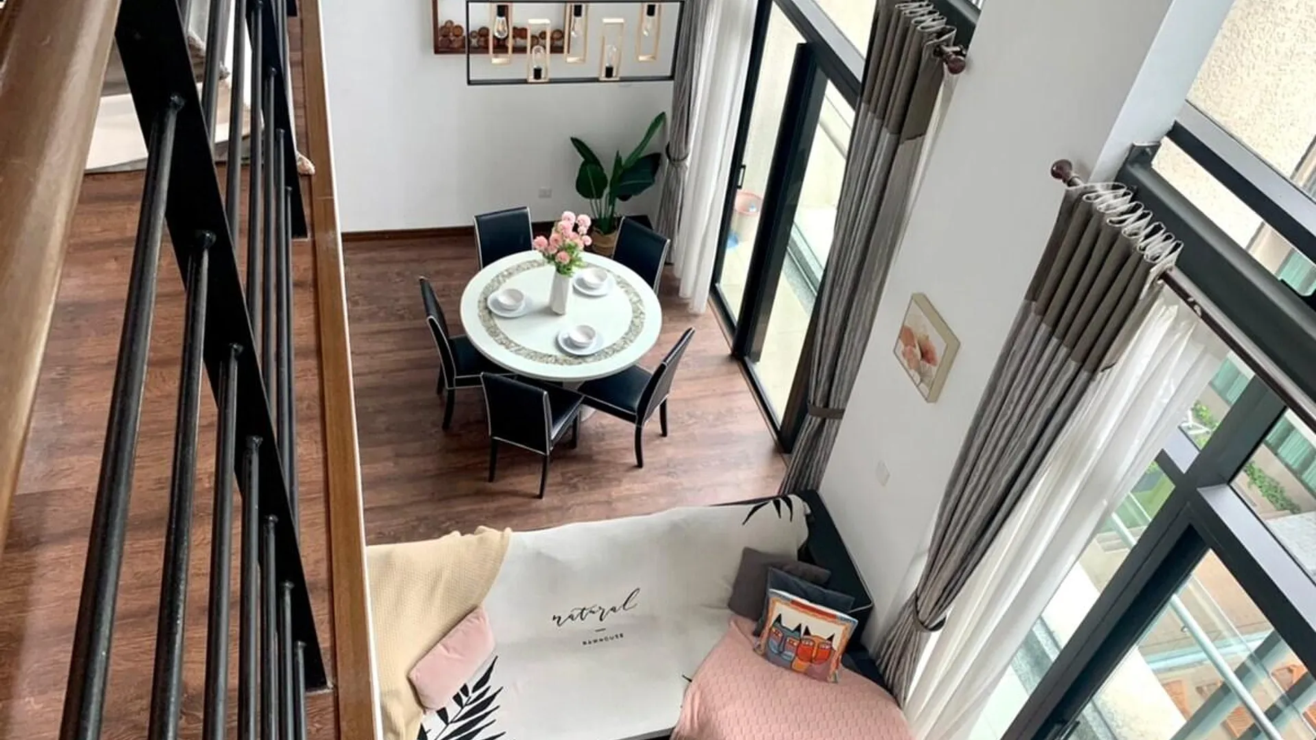 코타키나발루 탄중 아루의 프라이빗 하우스 (104m², 침실 2개, 프라이빗 욕실 2개) 3성급 싱글룸 수영장