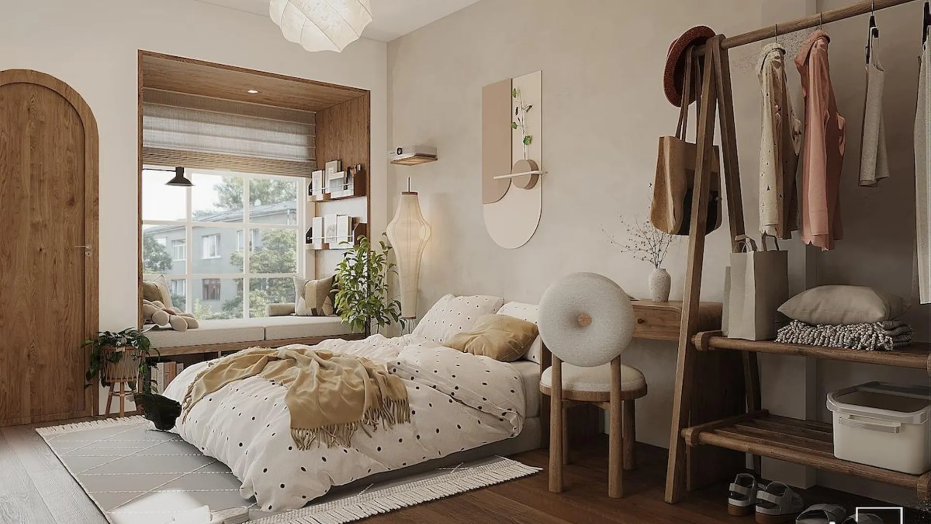 호치민 5군의 아파트먼트 (50m², 침실 1개, 프라이빗 욕실 1개) 4성급 싱글룸 스위트룸