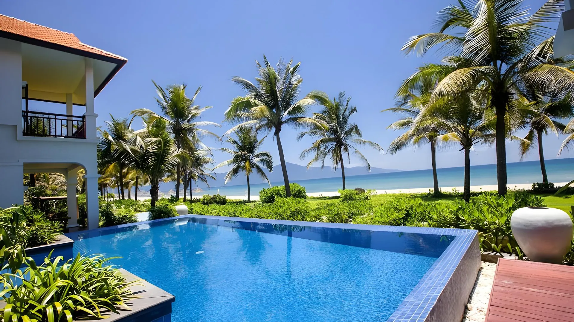 다낭 푸라마 빌라 다낭 5성급 호텔 로비