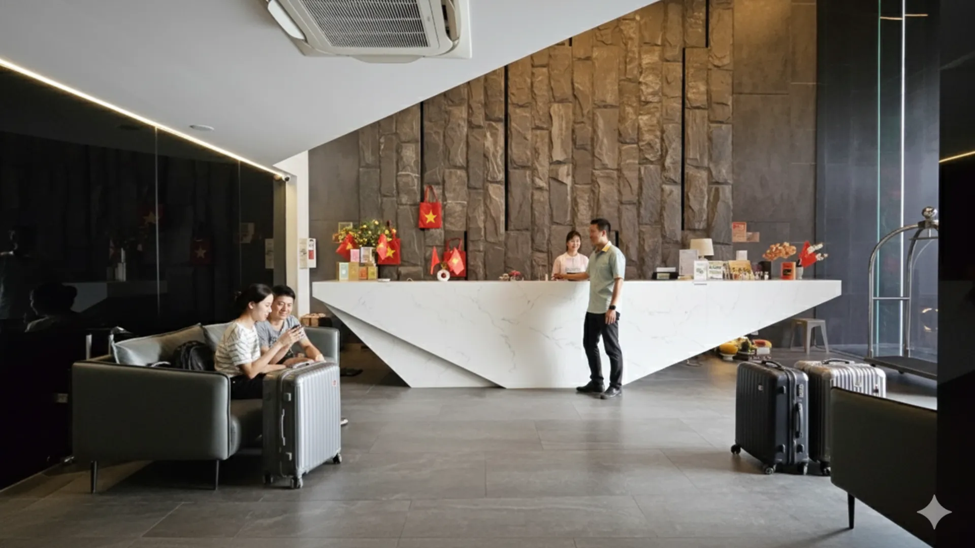 다낭 JBAY 비치프론트 부티크 호텔 4성급 호텔 수영장