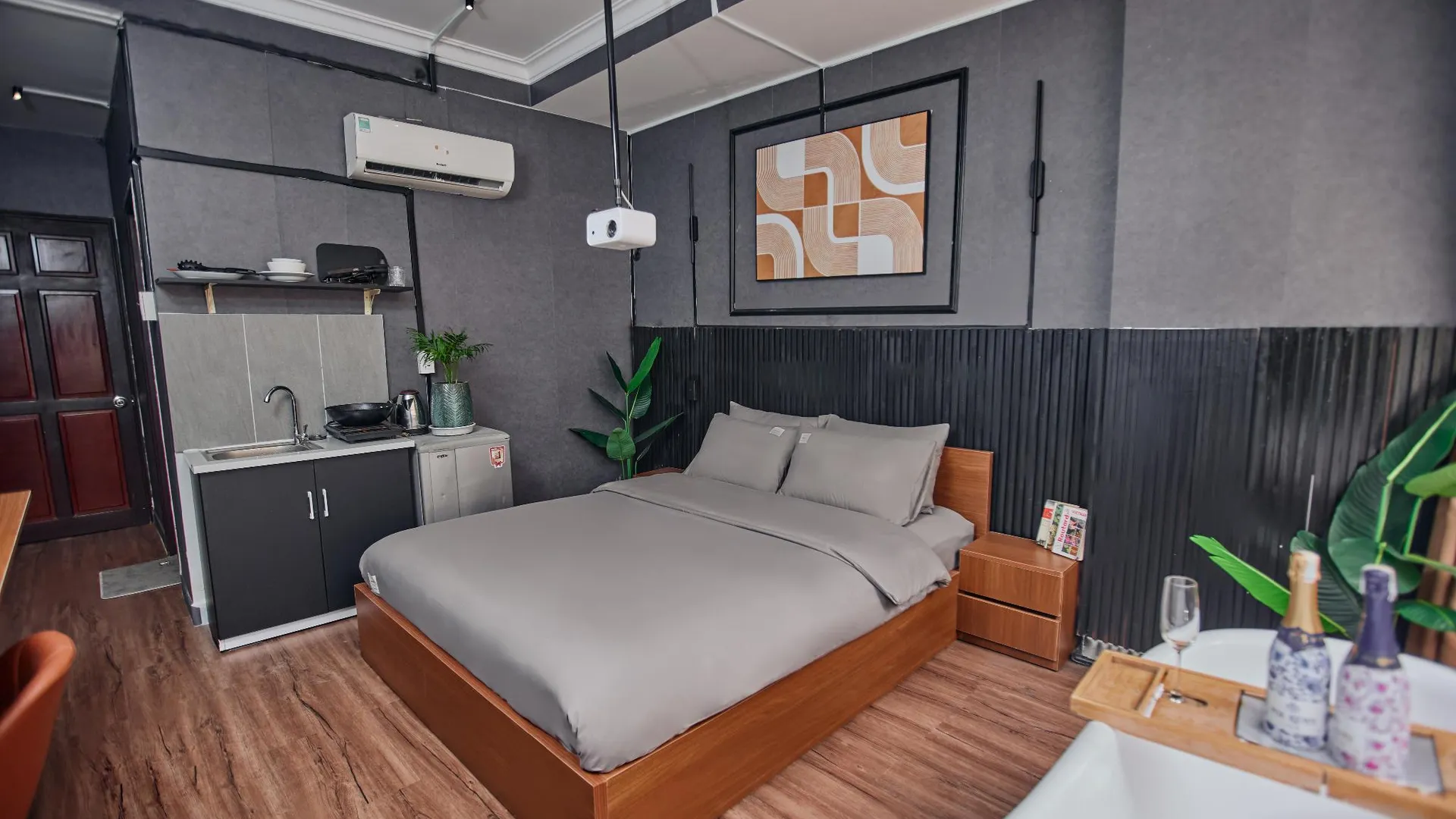 호치민 MG 로제 부티크 호텔 3성급 호텔 스위트룸