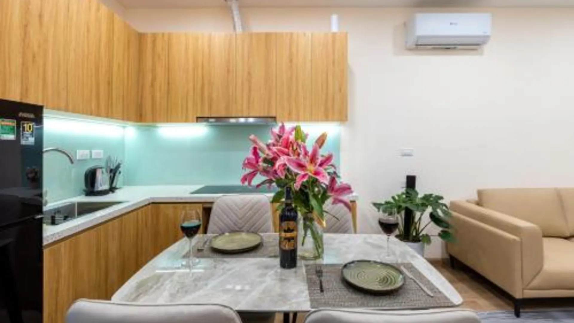 하노이 옌 부티크 아파트먼트 3성급 호텔 외관