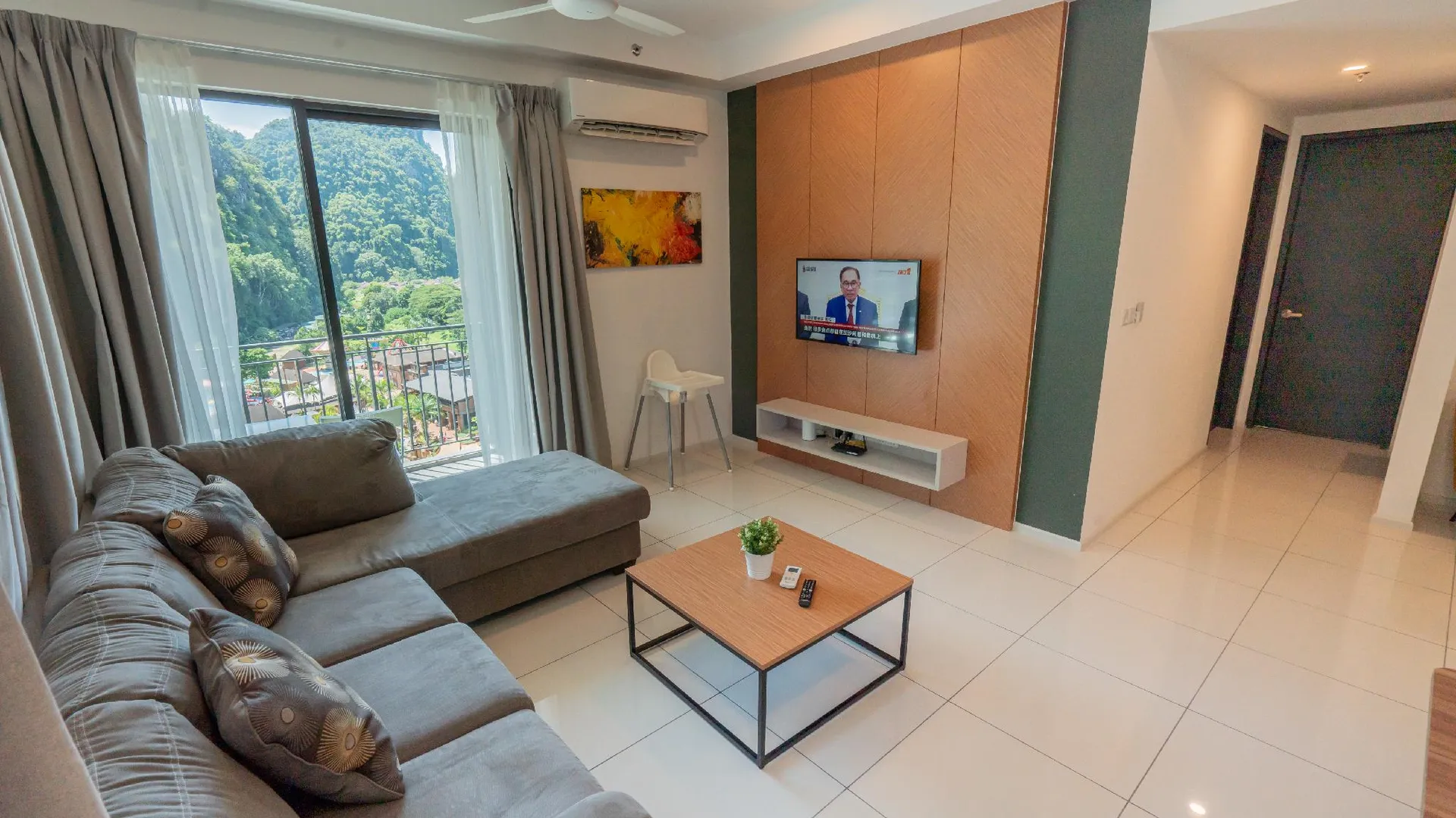 이포 탐분의 아파트먼트 (100m², 침실 3개, 프라이빗 욕실 2개) 4성급 싱글룸 객실