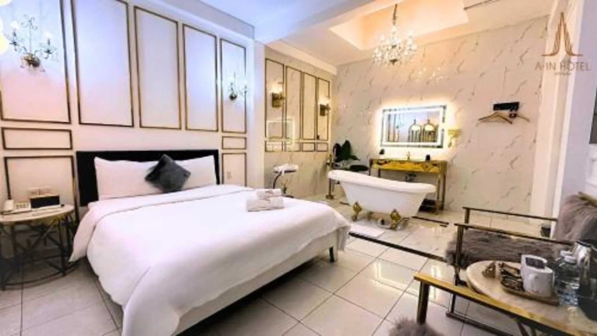 호치민 어 인 호텔 글래머 호텔 스위트룸