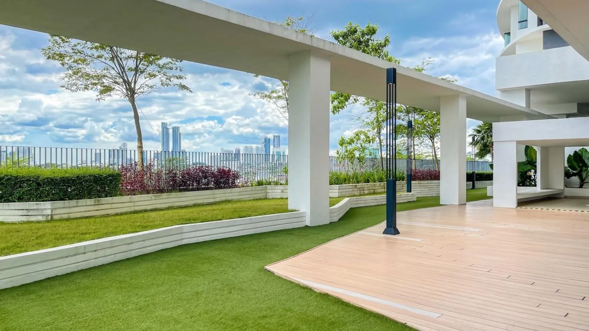 조호바루 / 조호르바루 수투랑바루의 아파트먼트 (100m², 침실 3개, 프라이빗 욕실 2개) 4성급 싱글룸 전망