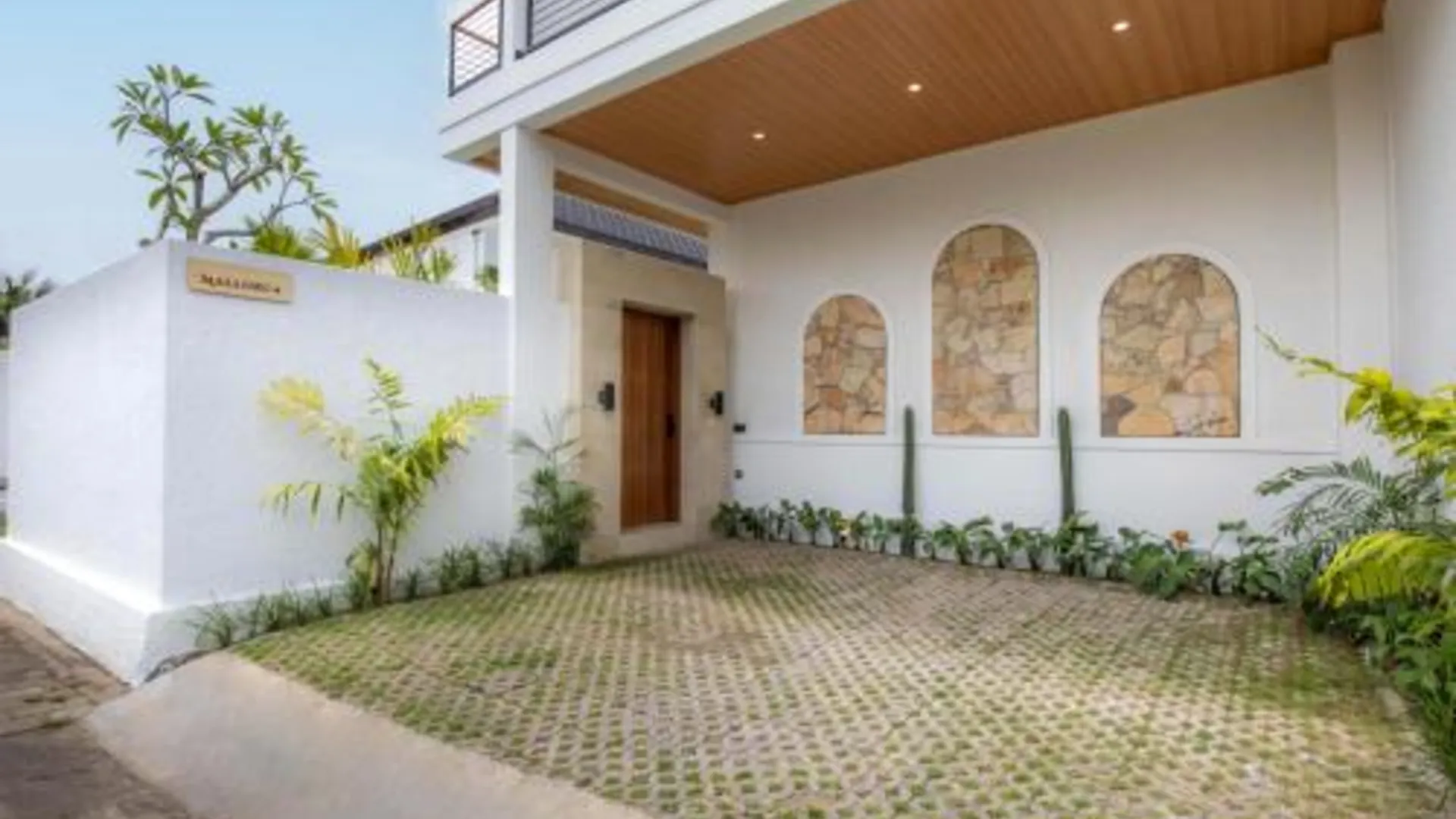 발리 바둥의 빌라 (200m², 침실 4개, 프라이빗 욕실 4개) 호텔 레스토랑